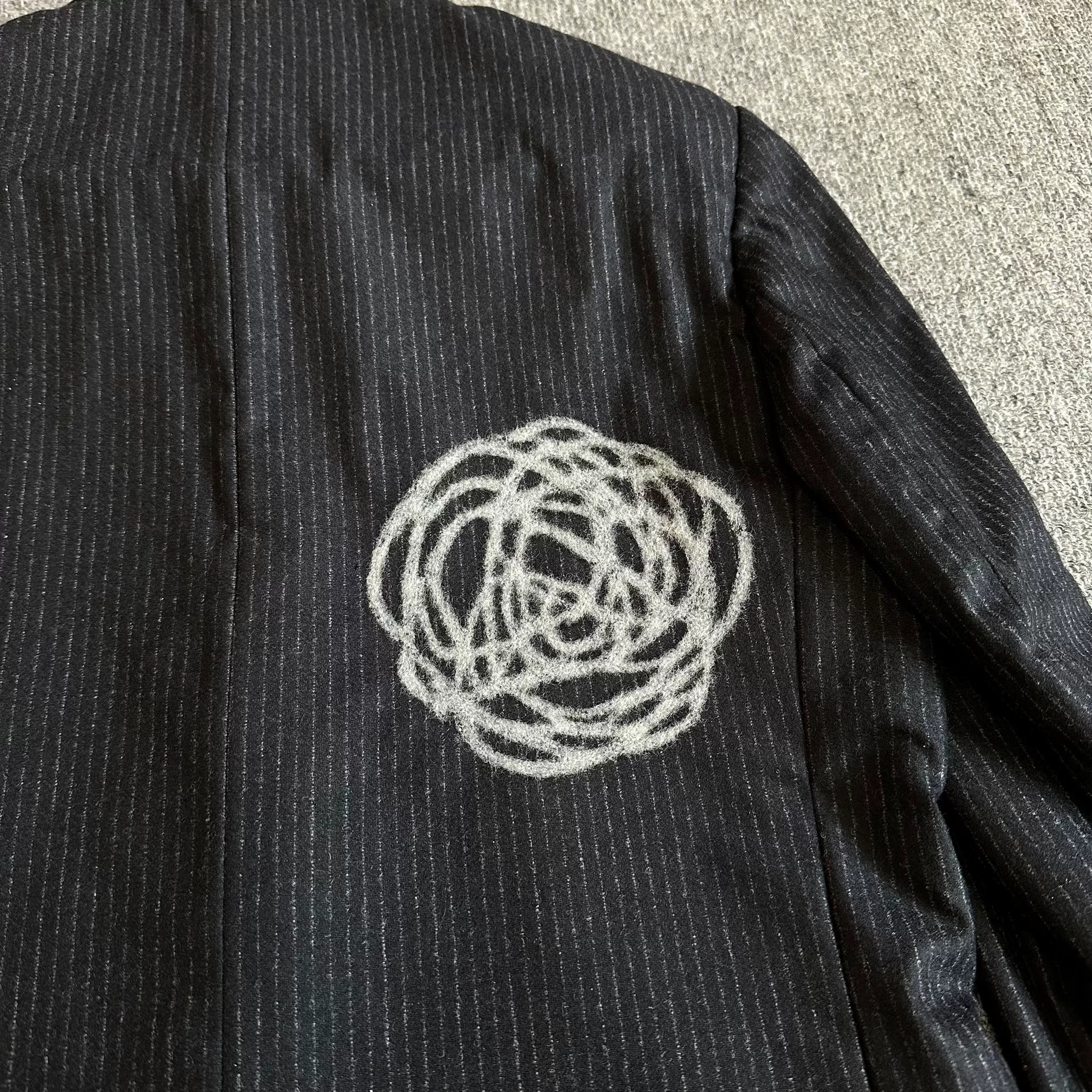 Dior Homme 14FW Lily of the Valley Blazer — back