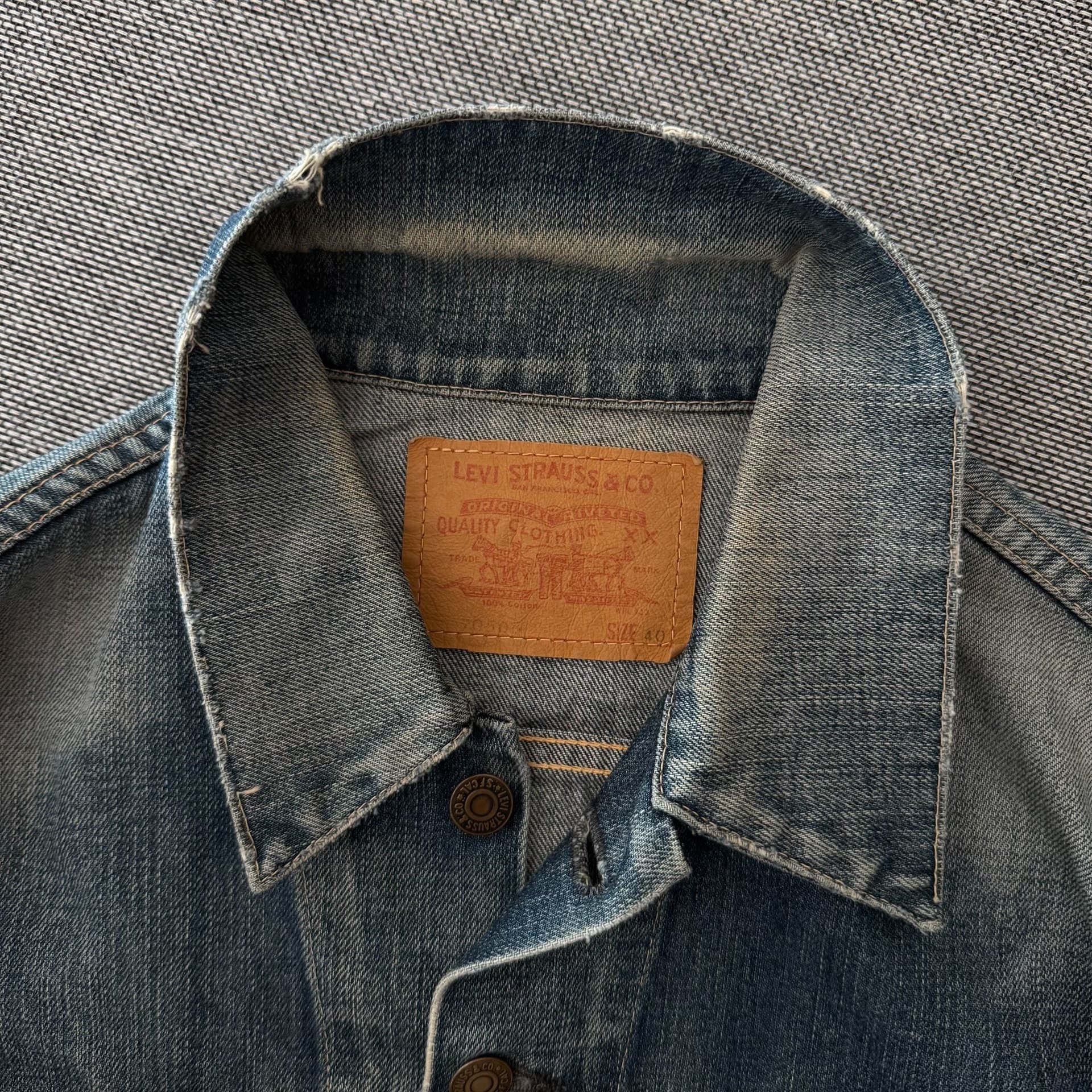 Levi's LVC70505 Denim Jacket — detail