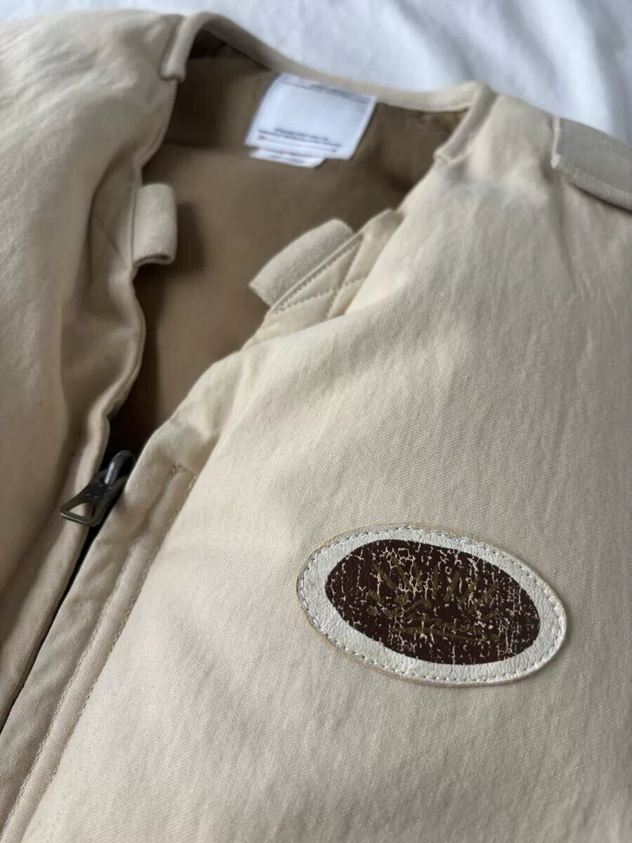 visvim 20AW HARRIER DOWN VEST — label