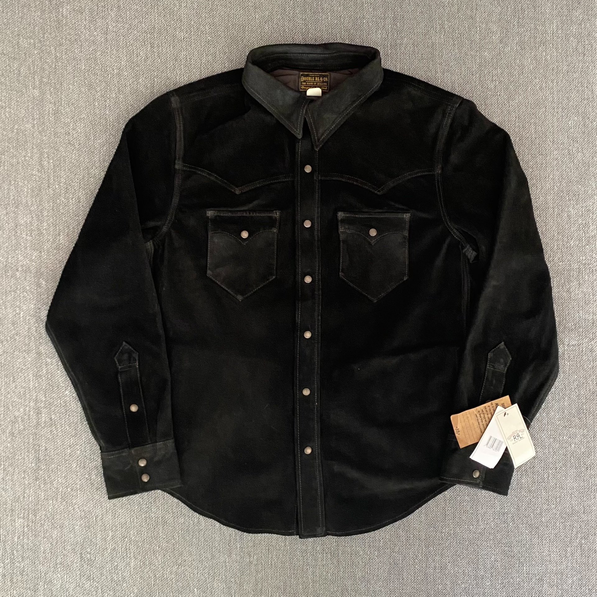 Ralph Lauren RRL Western Leather Shirt