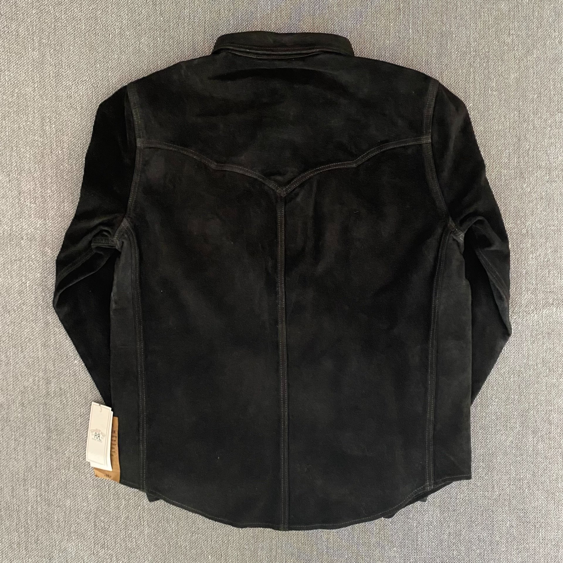 Ralph Lauren RRL Western Leather Shirt — front