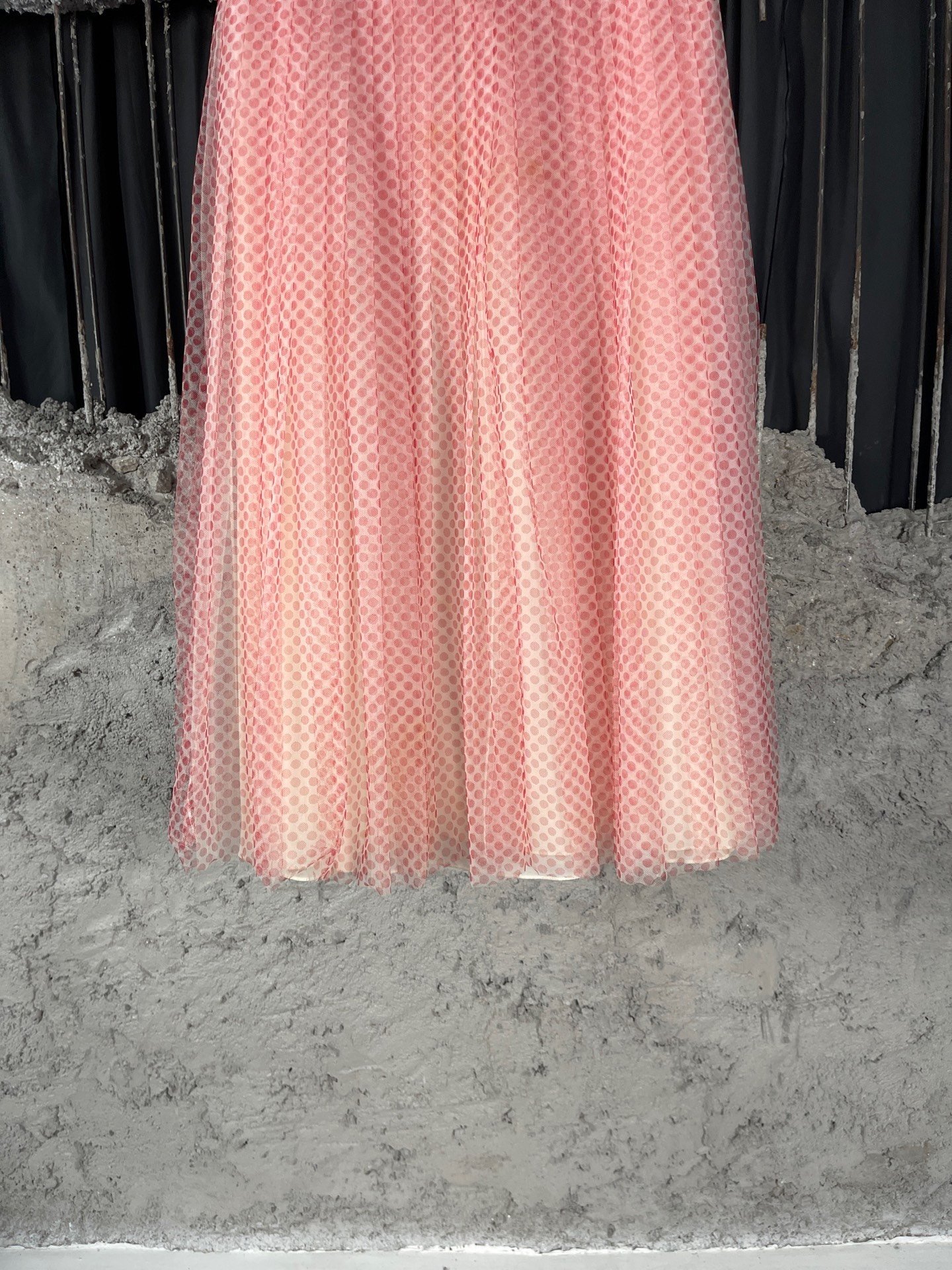 Dior Tulle Skirt — back