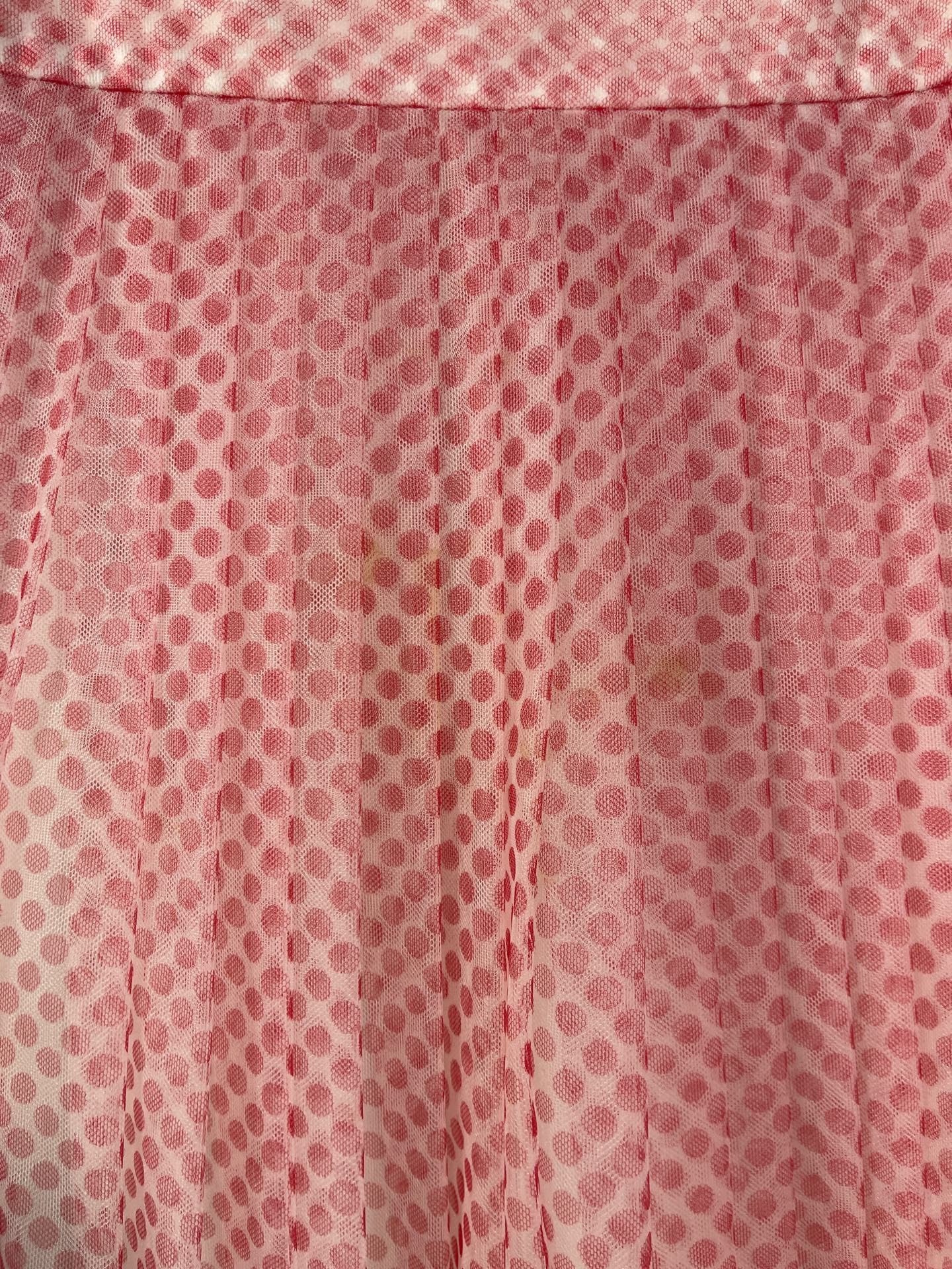 Dior Tulle Skirt — label