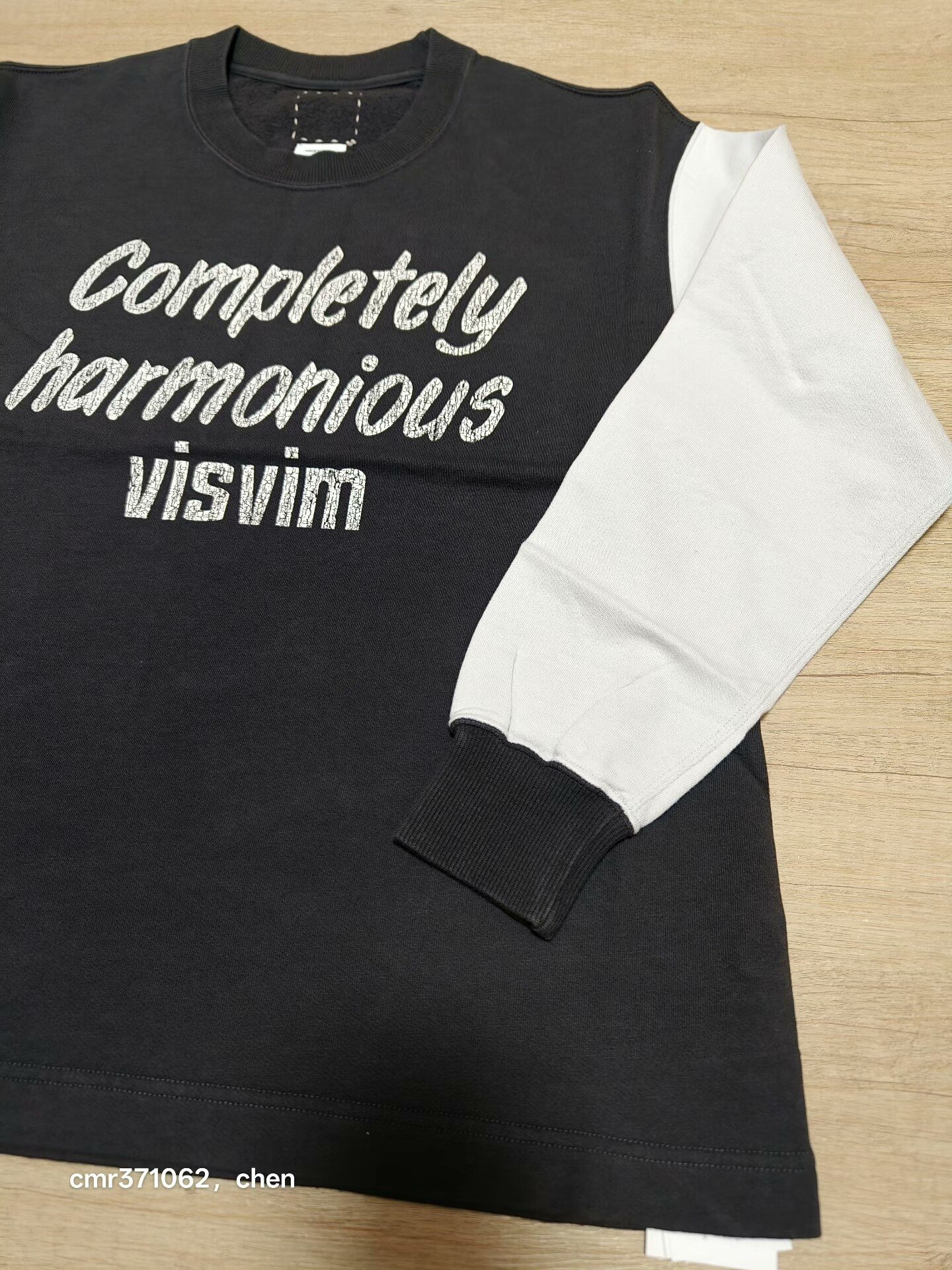 VISVIM 26SS JUMBO TEE L/S DMGD — back
