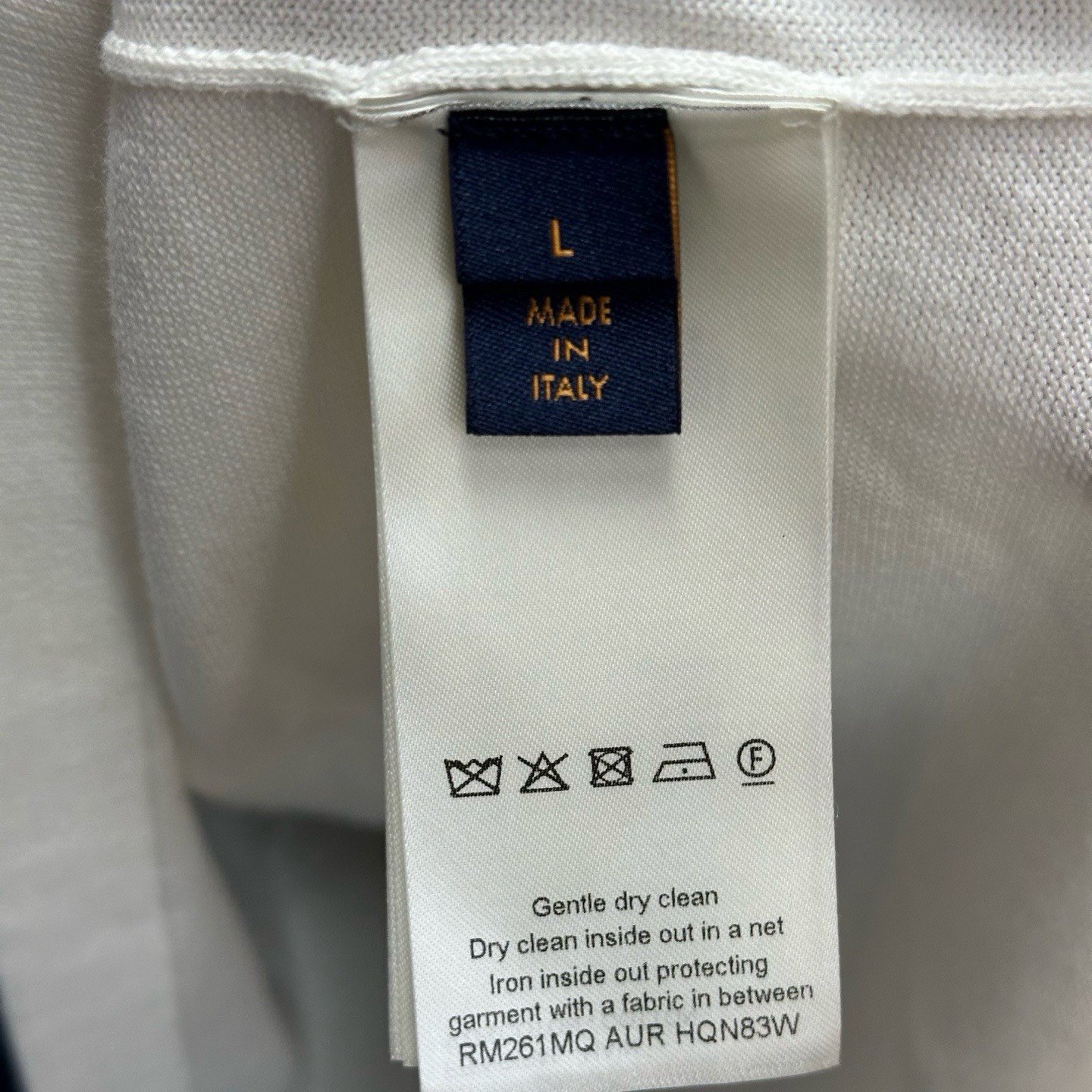 Louis Vuitton SS26 Pharrell Trunk Floral Tee — label