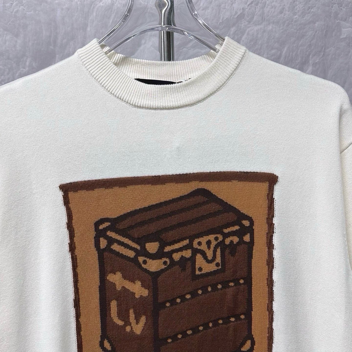 Louis Vuitton SS26 Pharrell Trunk Floral Tee — front
