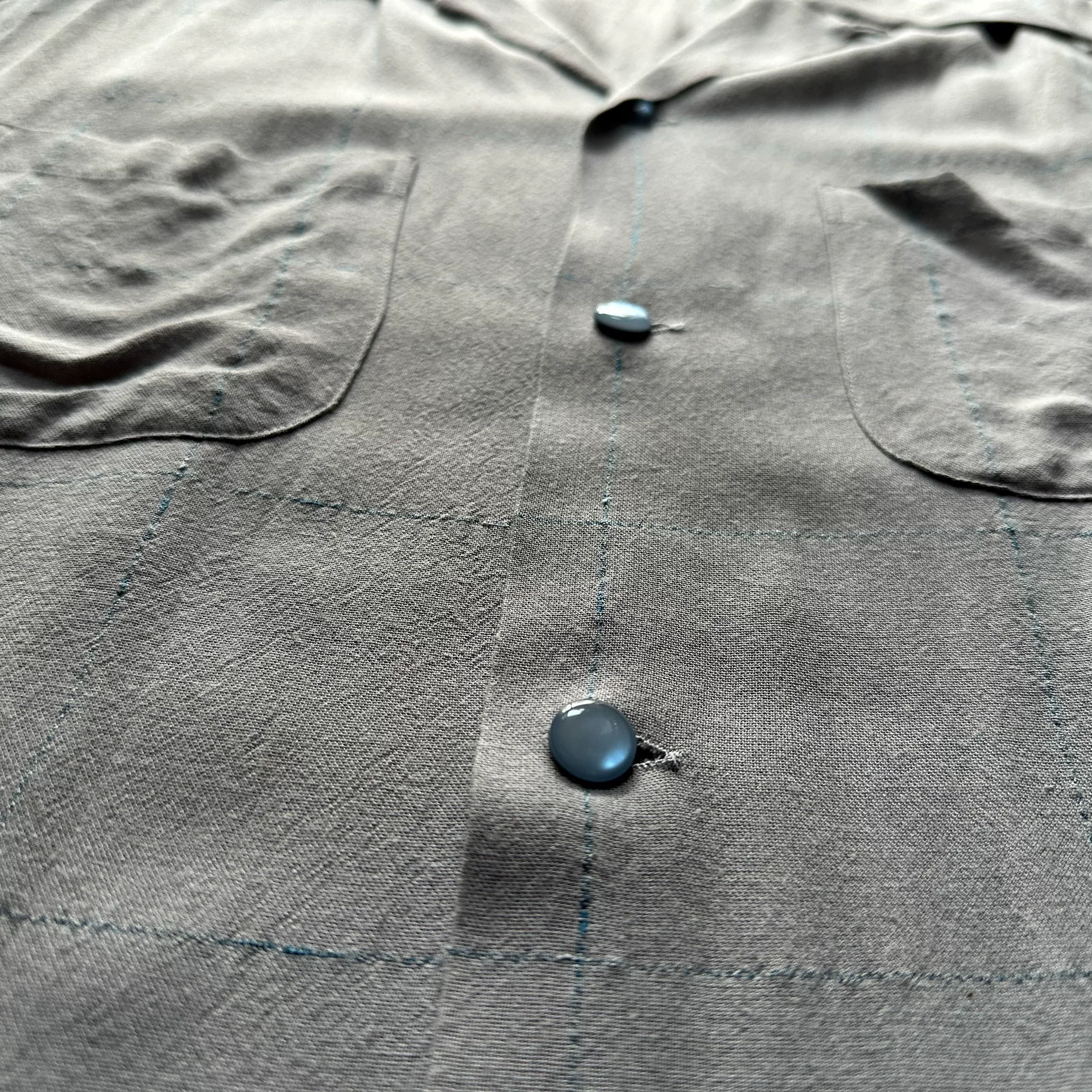 Dry Bones 40s-60s Short-Sleeve Shirt — detail