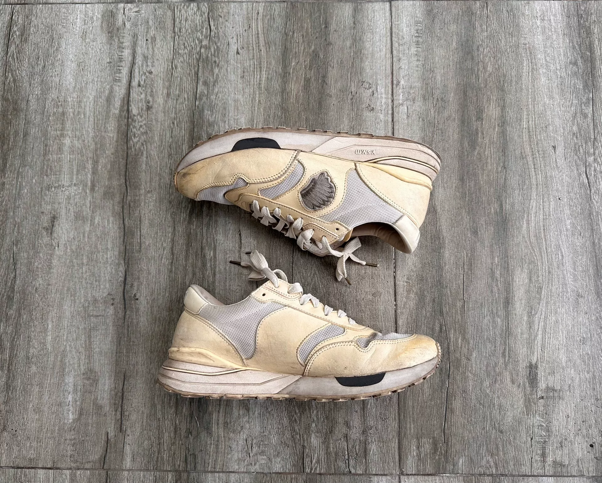 VISVIM ROLAND JOGGER HORSEHIDE SHOES — back