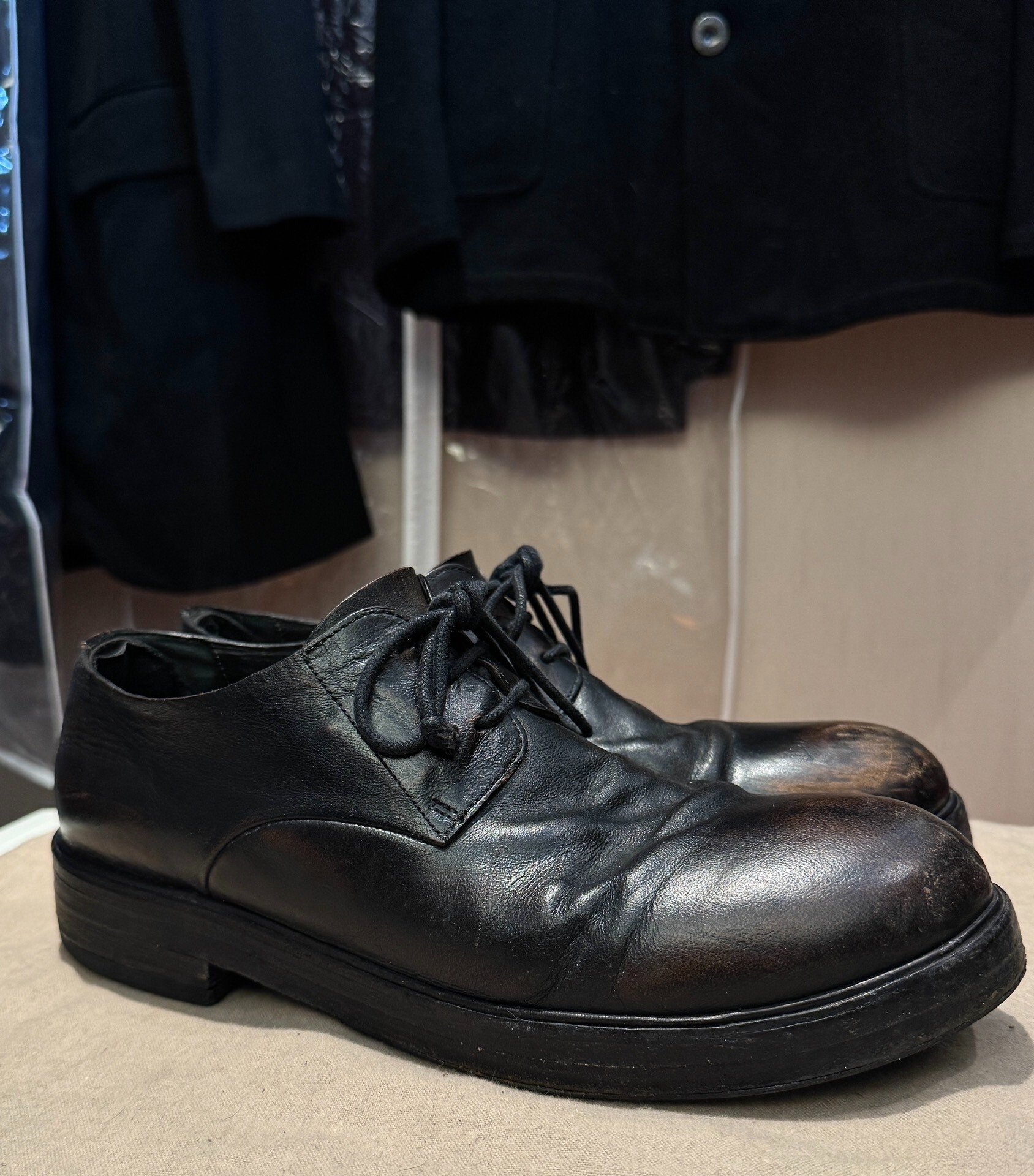 Marsell 1330 Burnished Leather Shoes