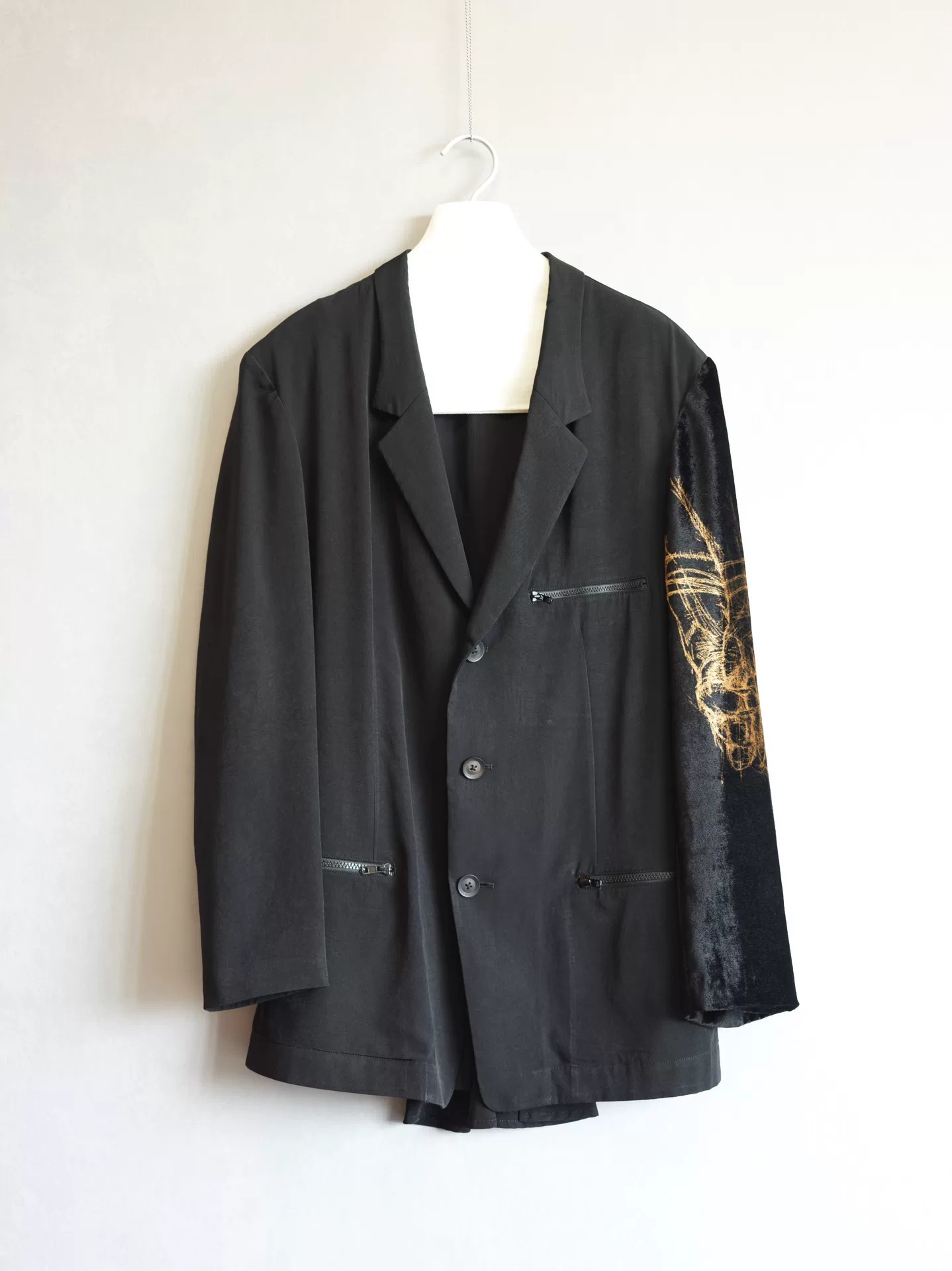 Yohji Yamamoto 20SS Velvet Sleeve Jacket