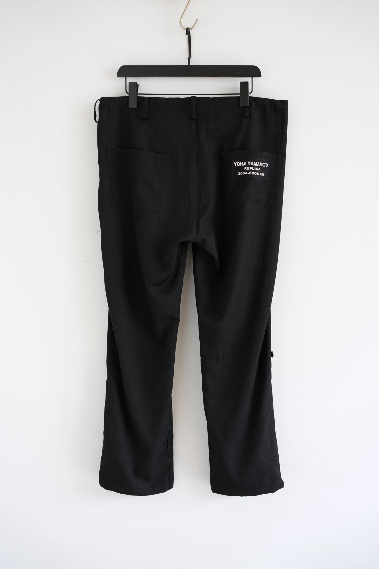 Yohji Yamamoto 04aw Replica Double-Layer Trousers — front