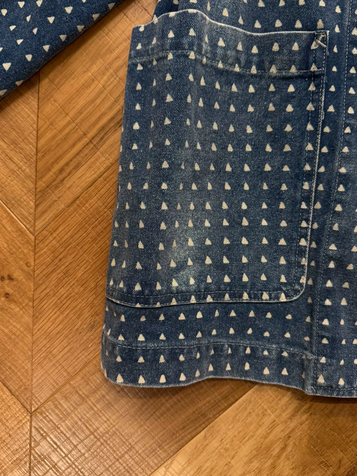 Porter Classic African Dyed Jacket — back
