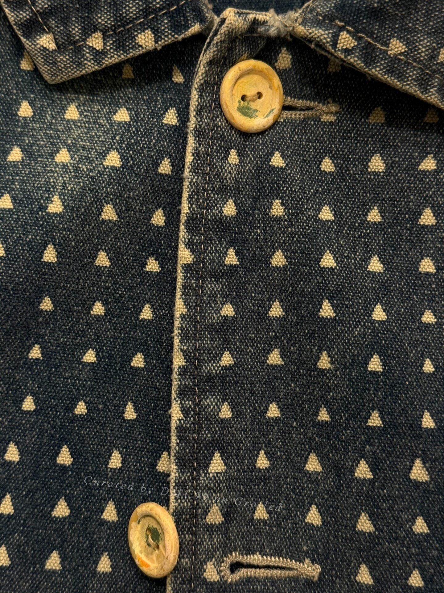 Porter Classic African Dyed Jacket — detail