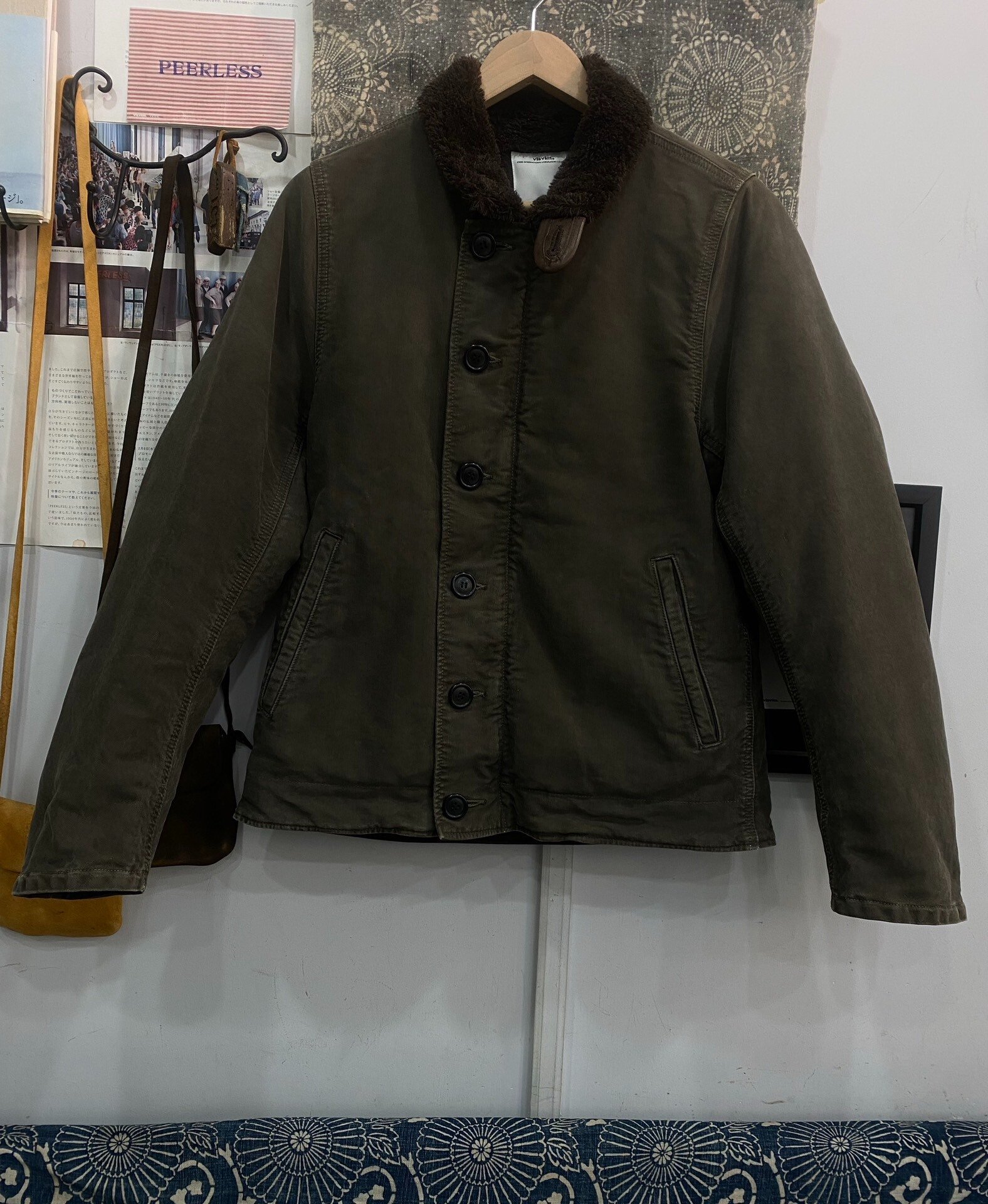 visvim 17aw Deckhand G.Cords Jacket