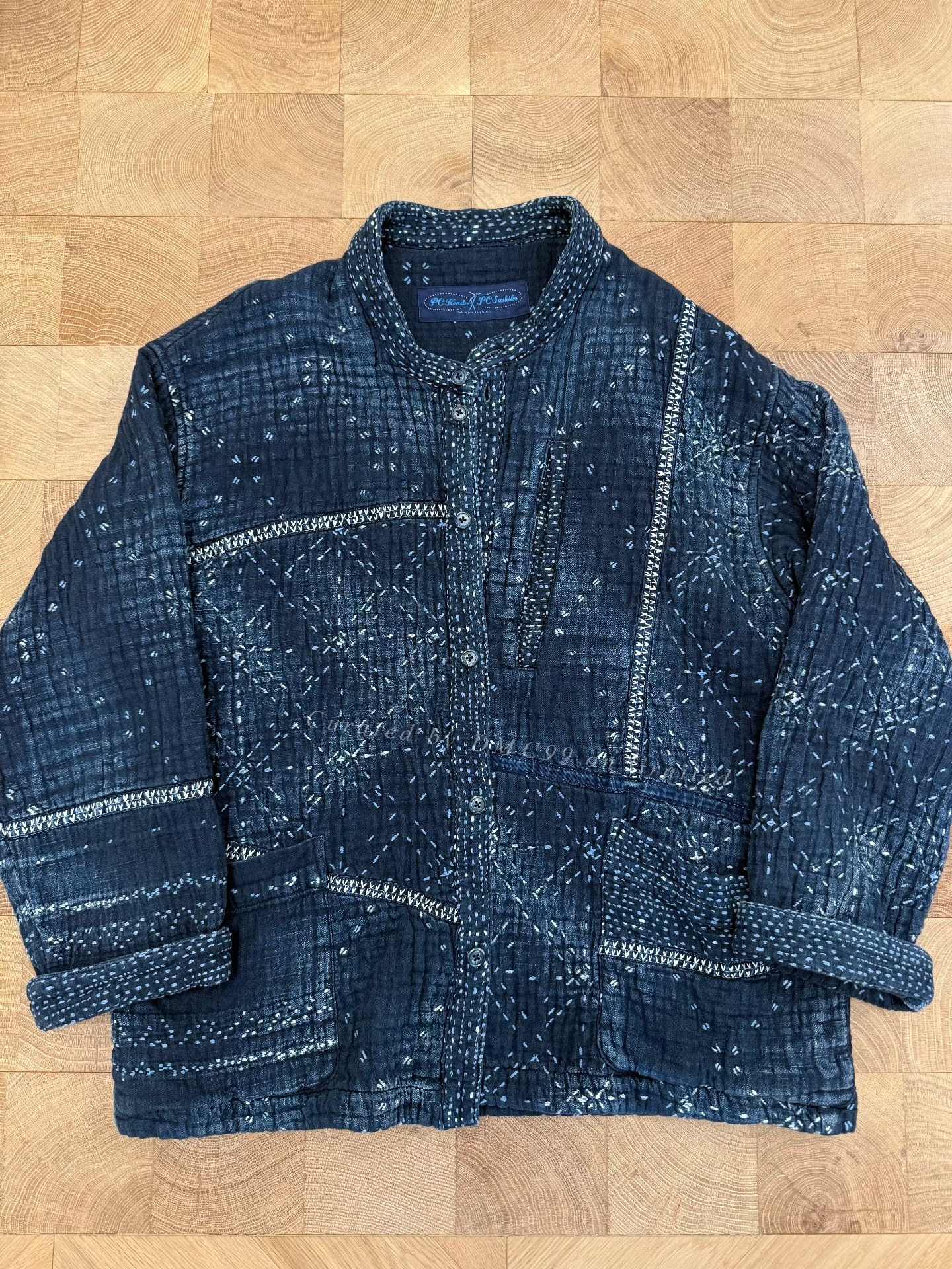 PorterClassic Starry Sashiko Patchwork Jacket