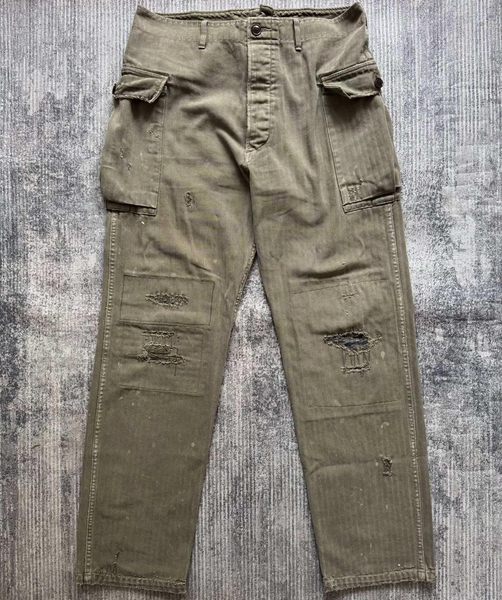 VISVIM 18SS VETERANS PANTS CRASH