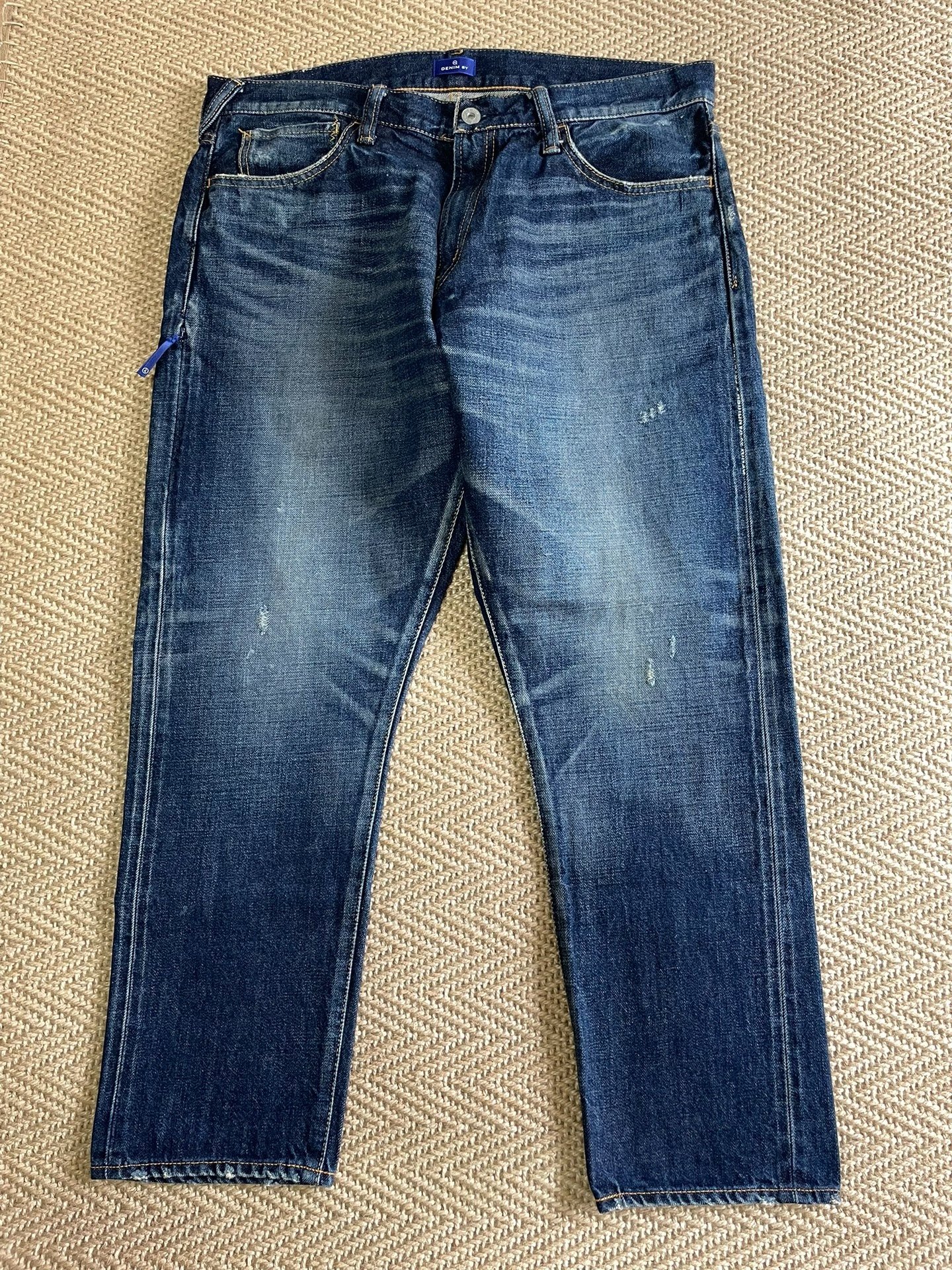 Vanquish Fragment Distressed Lightning Washed Jeans