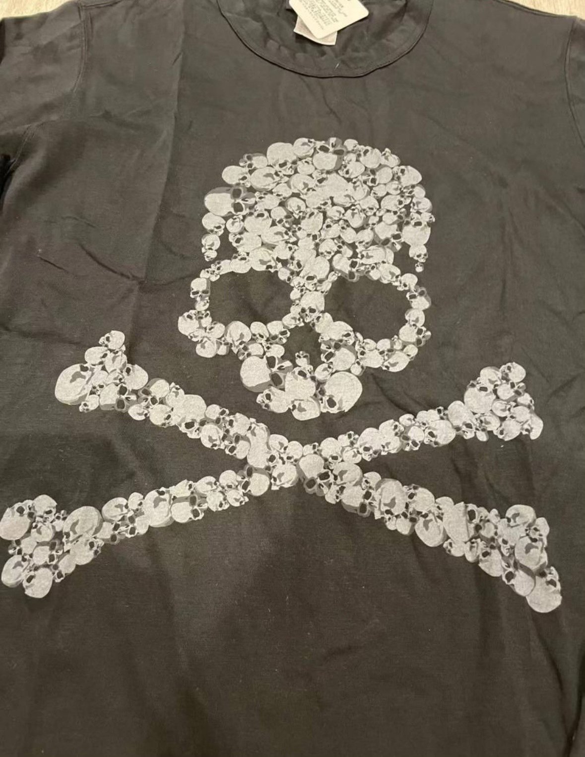 Mastermind Japan Peace Skull Long Sleeve Tee — front