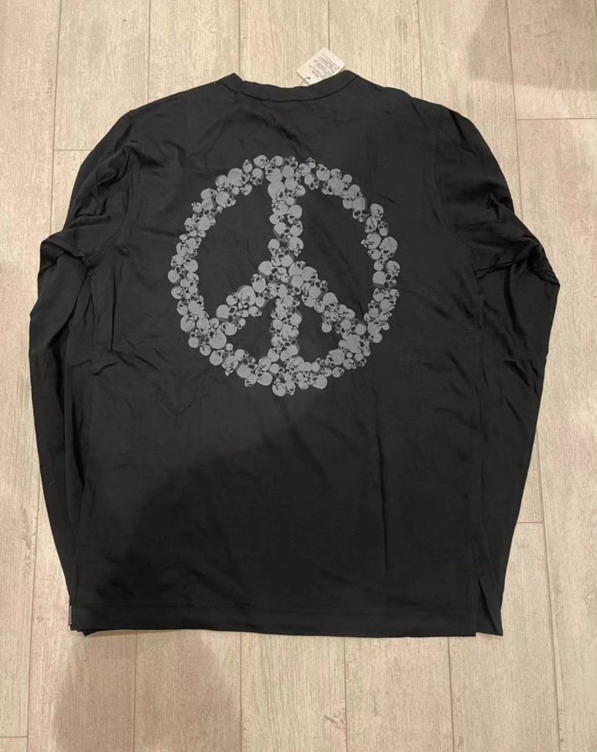 Mastermind Japan Peace Skull Long Sleeve Tee — detail