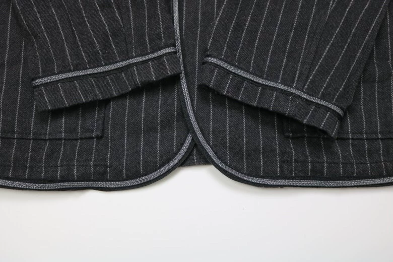 NEIGHBORHOOD NUMBERS PINSTRIPE JKT — back