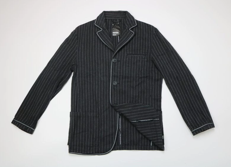 NEIGHBORHOOD NUMBERS PINSTRIPE JKT — front