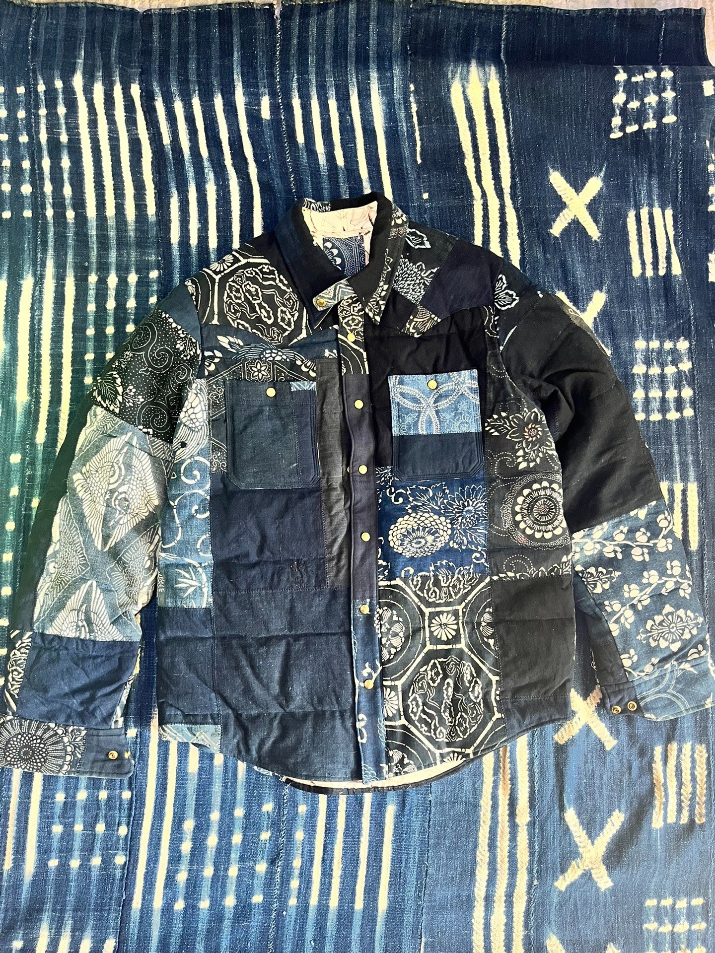 VISVIM KERCHIEF DOWN JKT KOFU