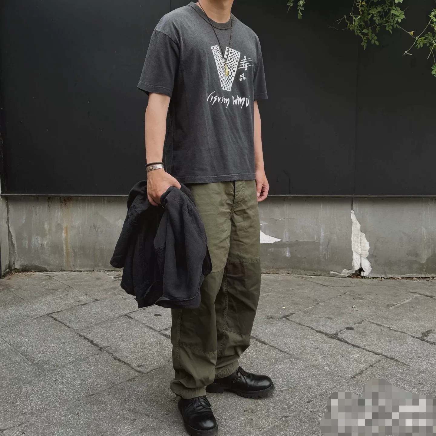 visvim jumbo tee crash — back