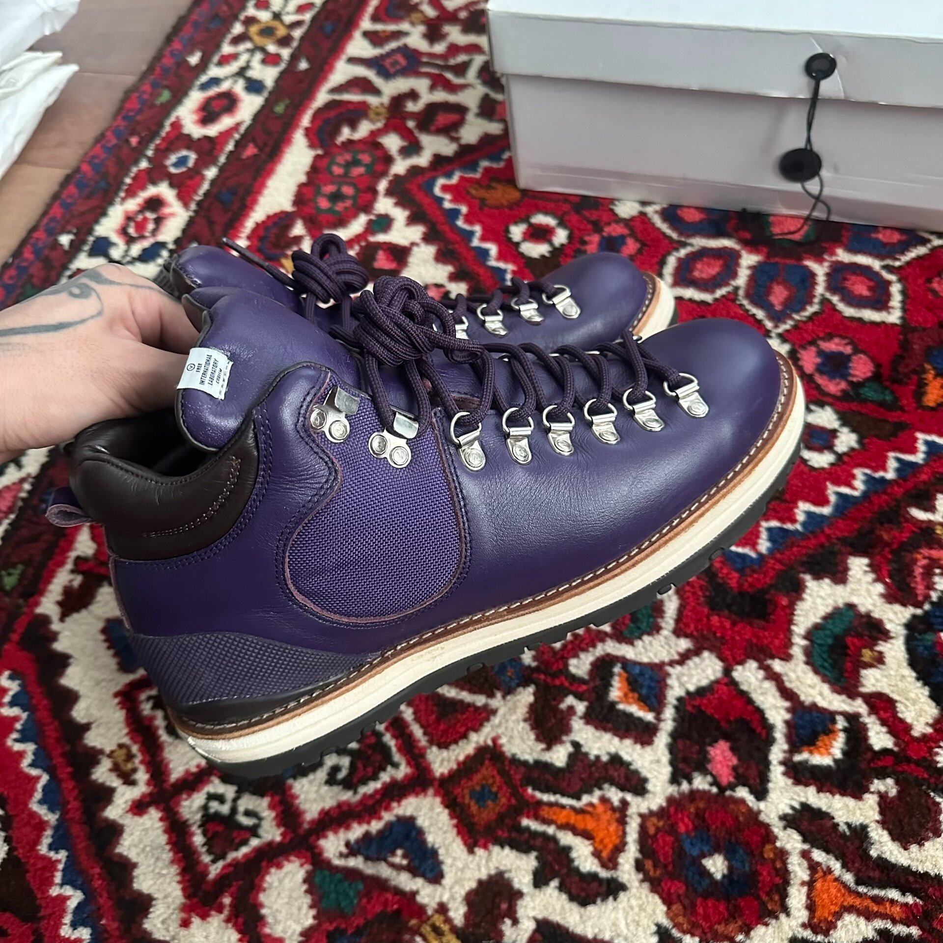 visvim 10ss Serra Hiking Boots — detail