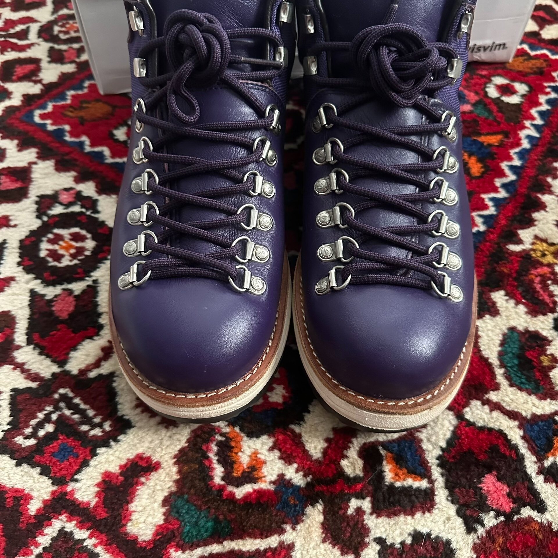 visvim 10ss Serra Hiking Boots — label