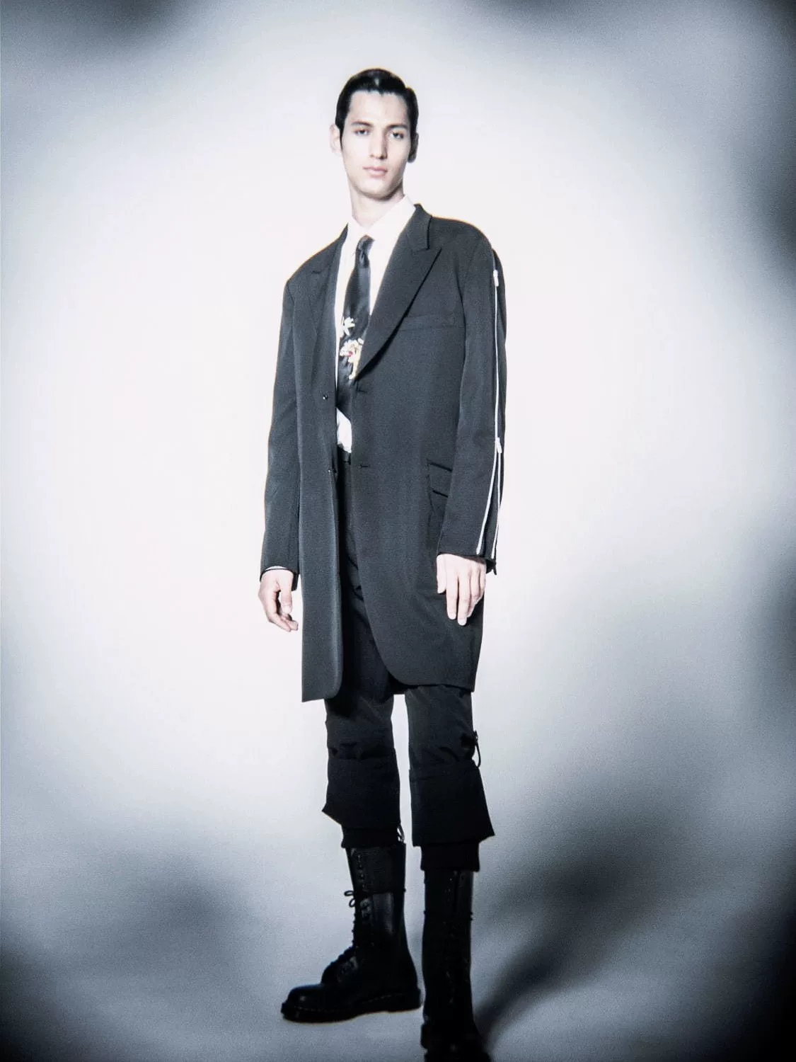 Yohji Yamamoto 04AW Replica Zipper Suit — label