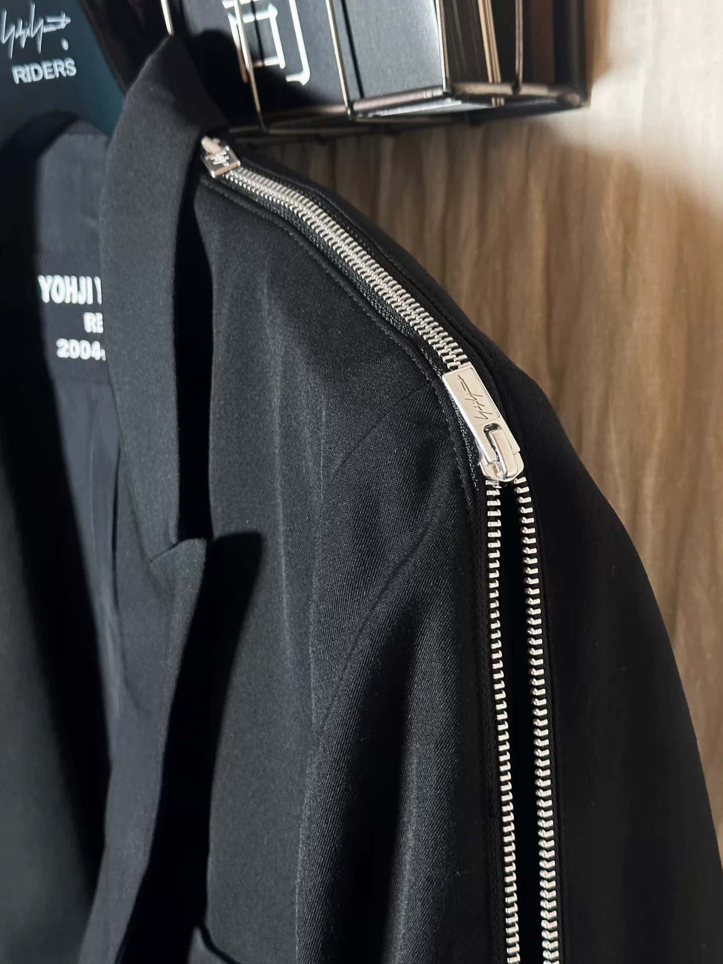 Yohji Yamamoto 04AW Replica Zipper Suit — back