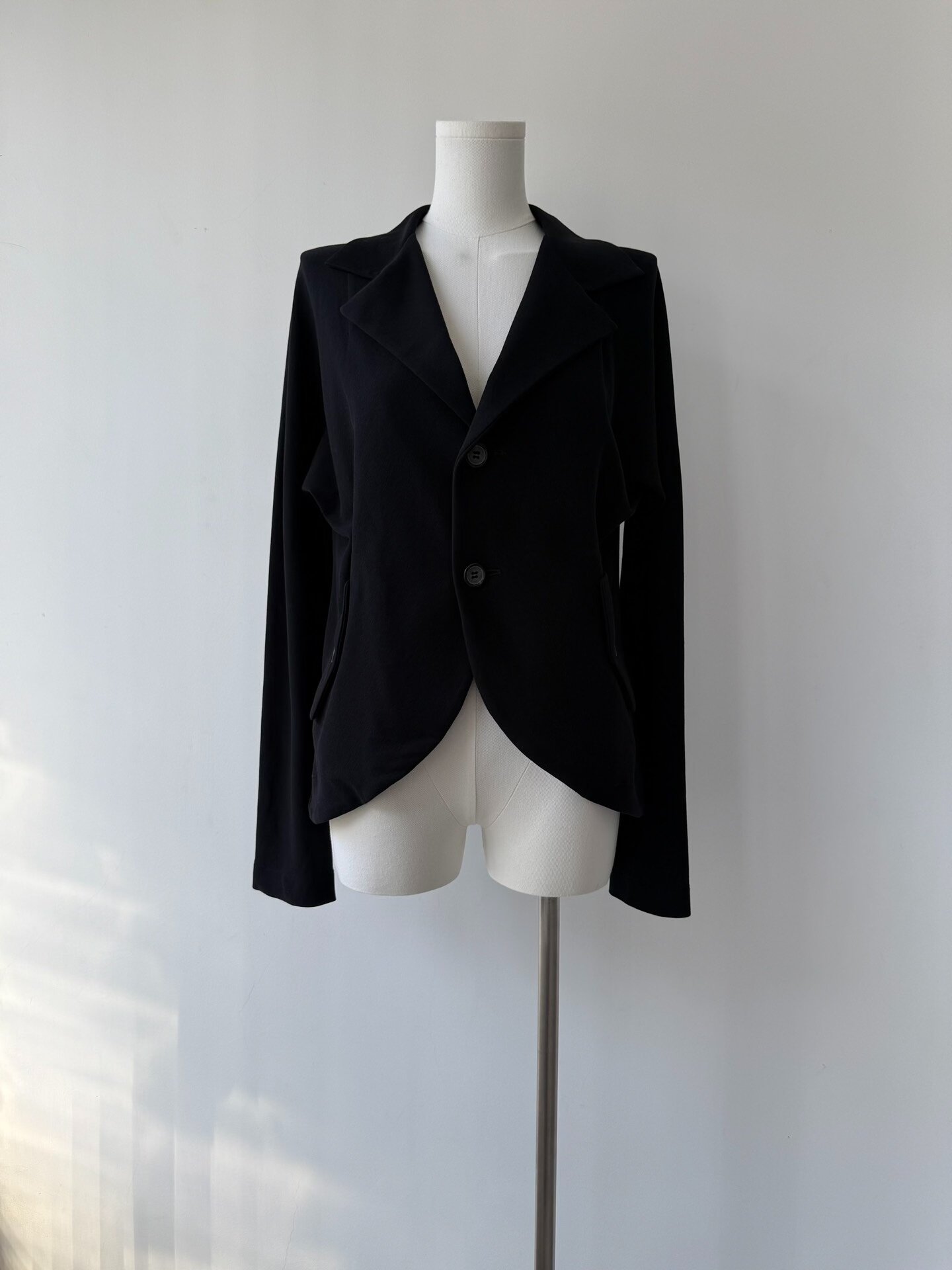 Yohji Yamamoto Y's 22SS Asymmetric Jacket