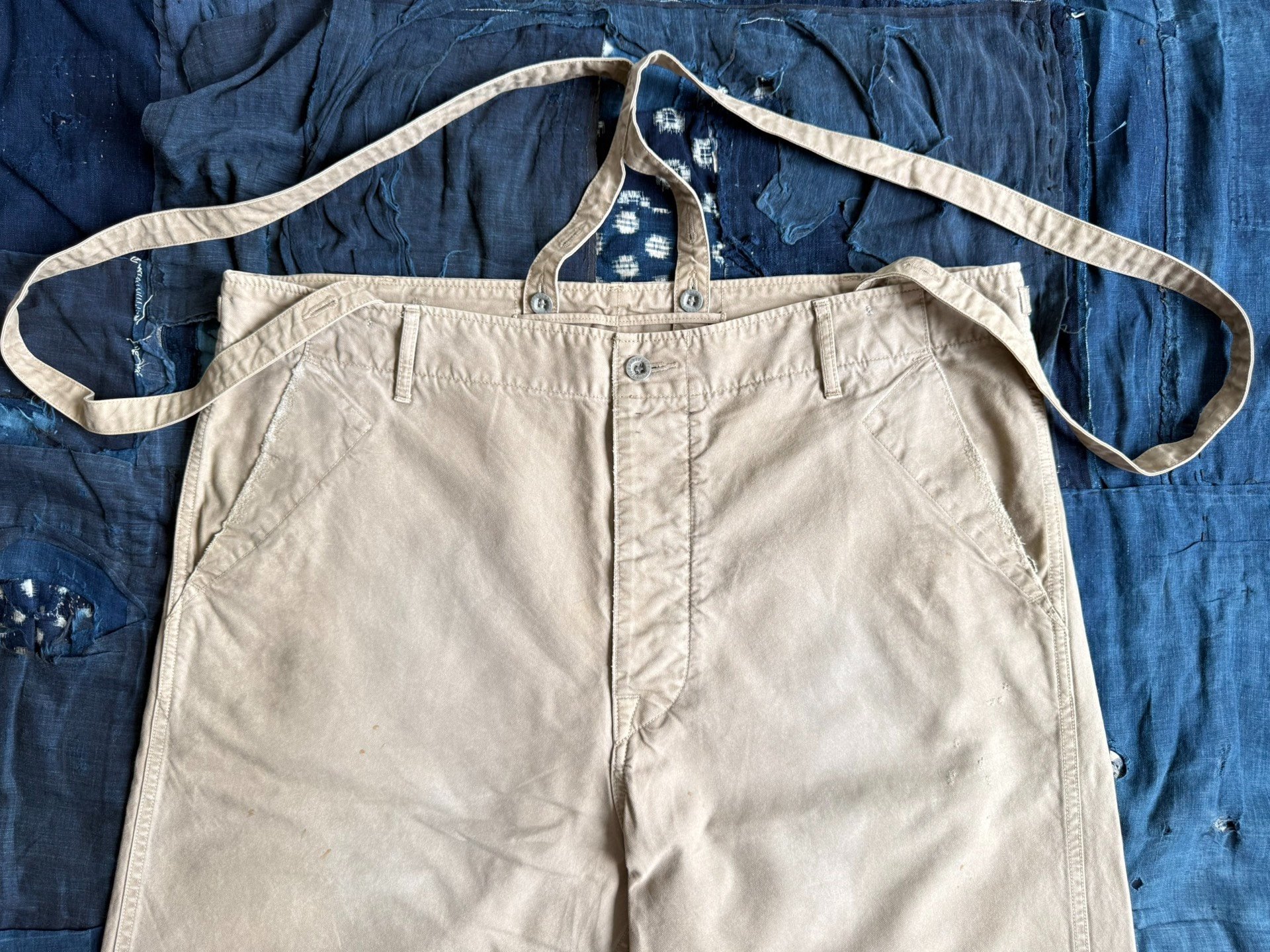 VISVIM 23SS Alper Braces Chino — detail