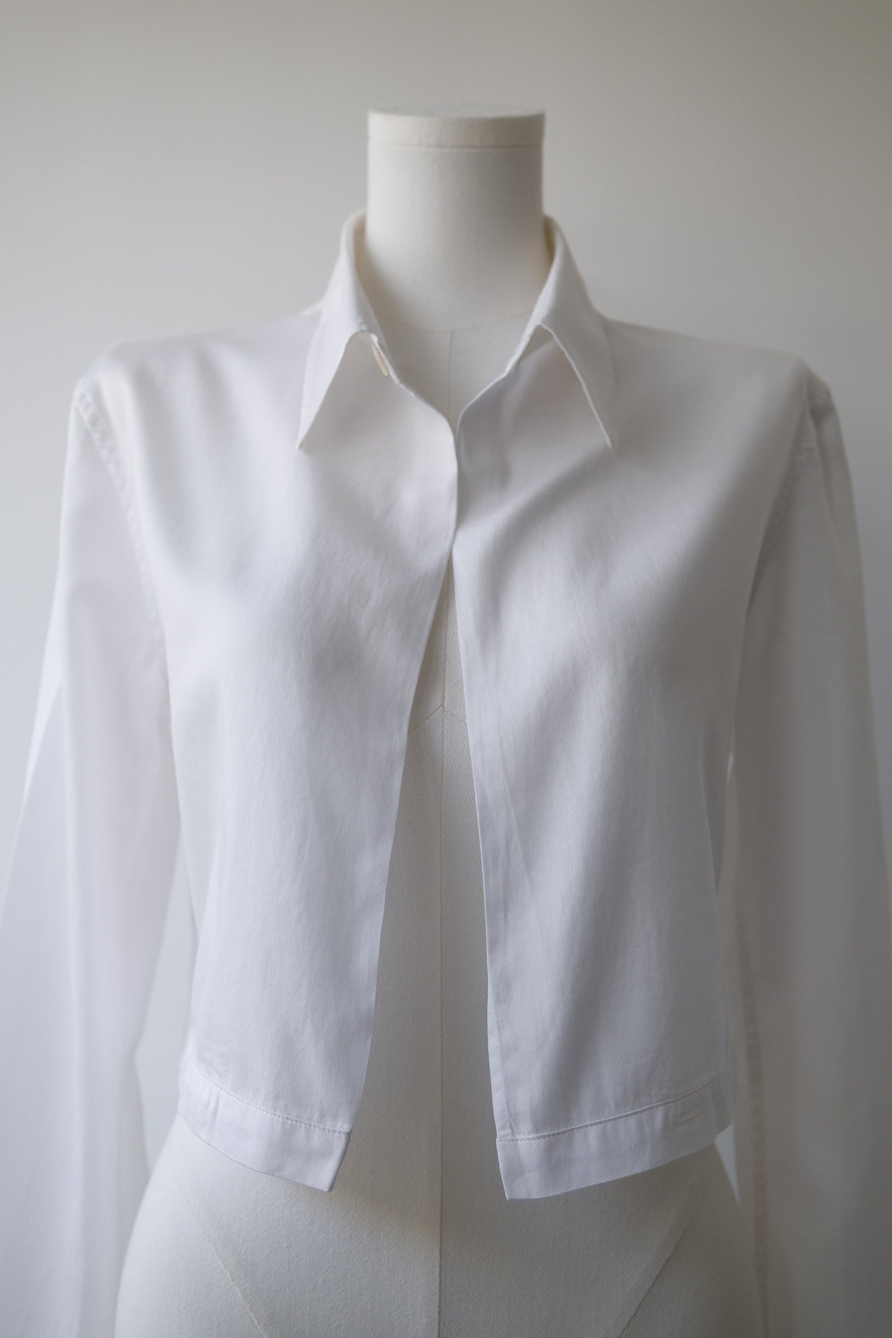Yohji Yamamoto Noir 03AW Shirt Jacket — front
