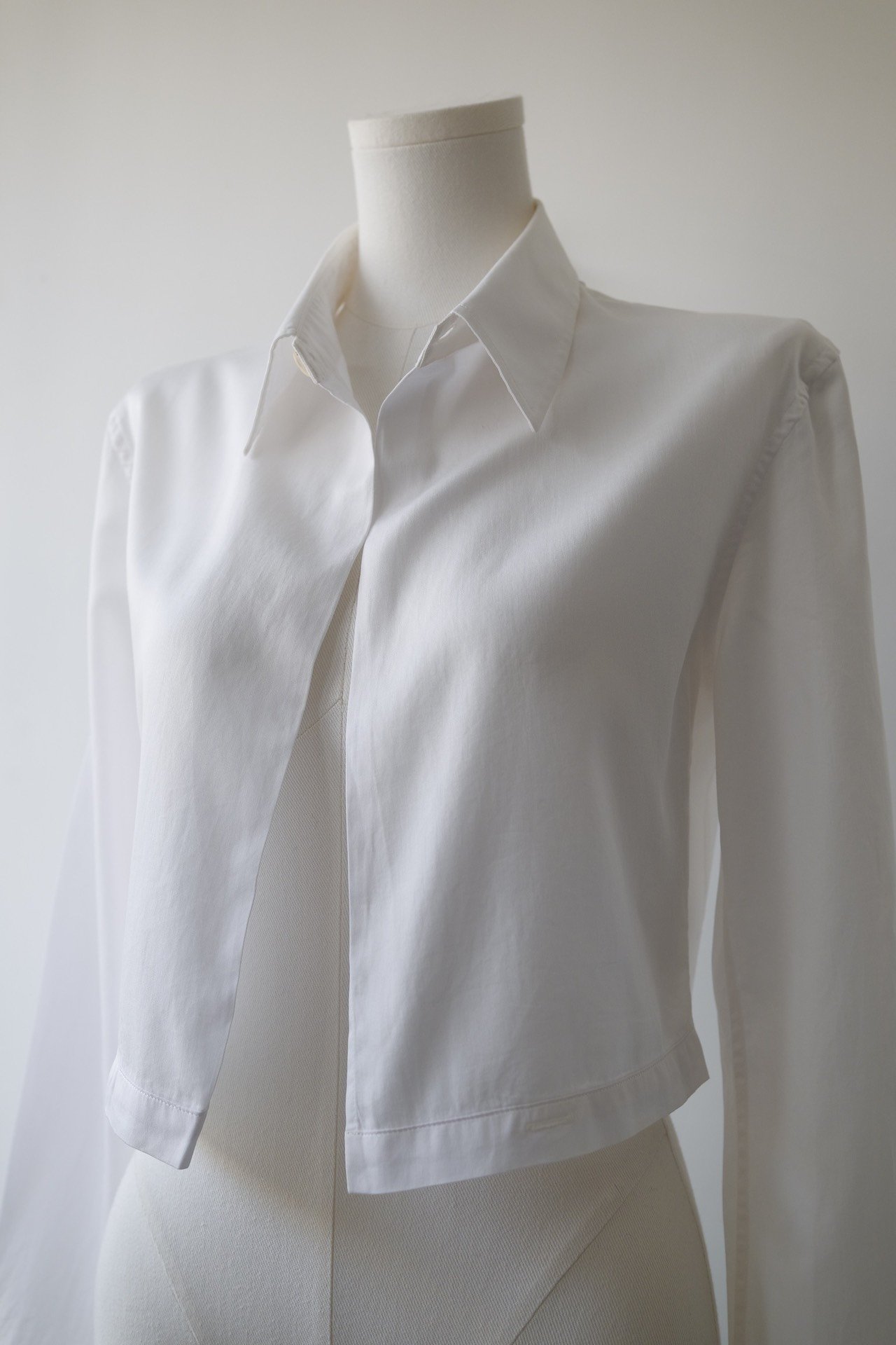 Yohji Yamamoto Noir 03AW Shirt Jacket — detail