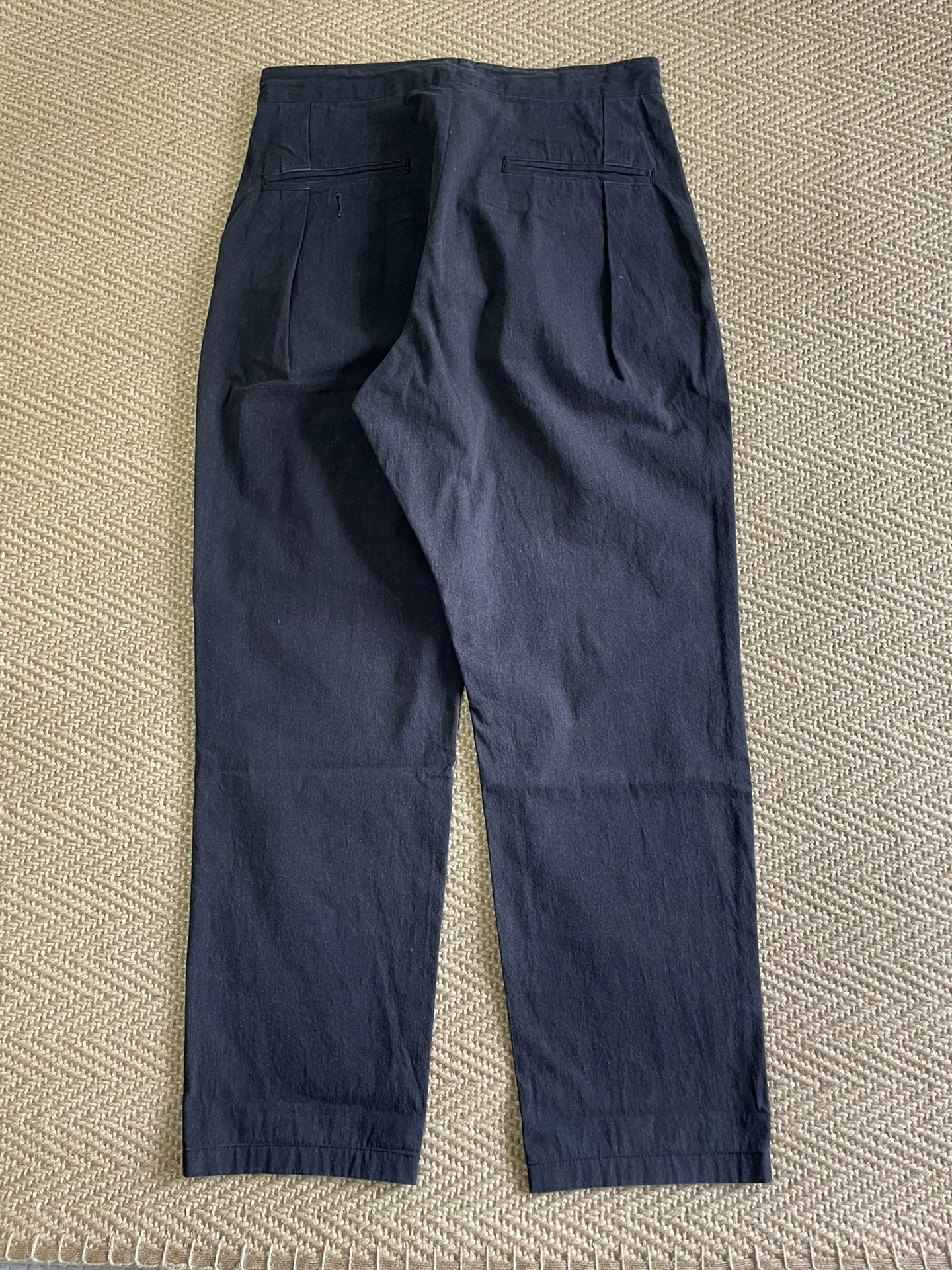 Mihara Yasuhiro Washed Casual Pants — front