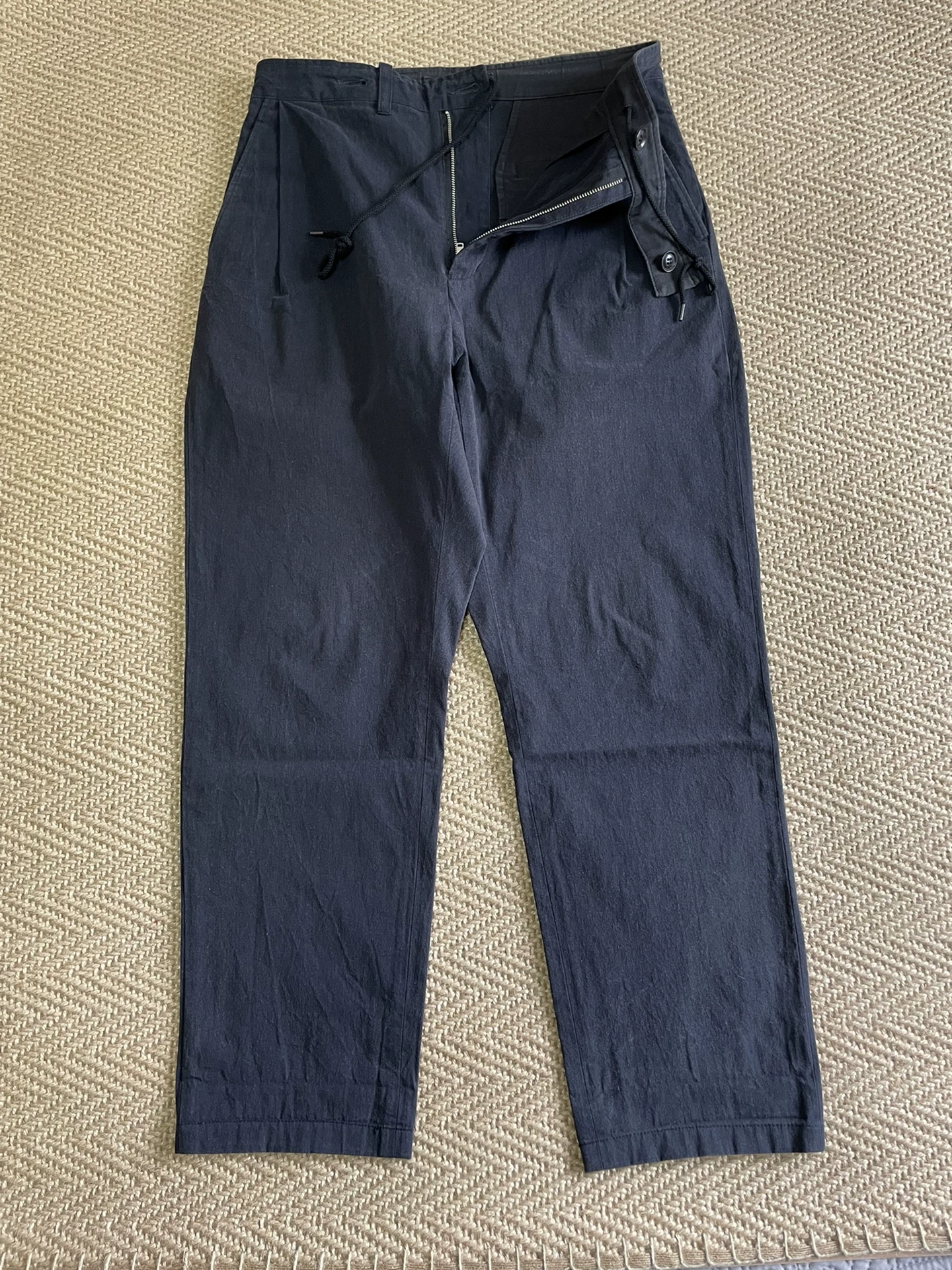 Mihara Yasuhiro Washed Casual Pants