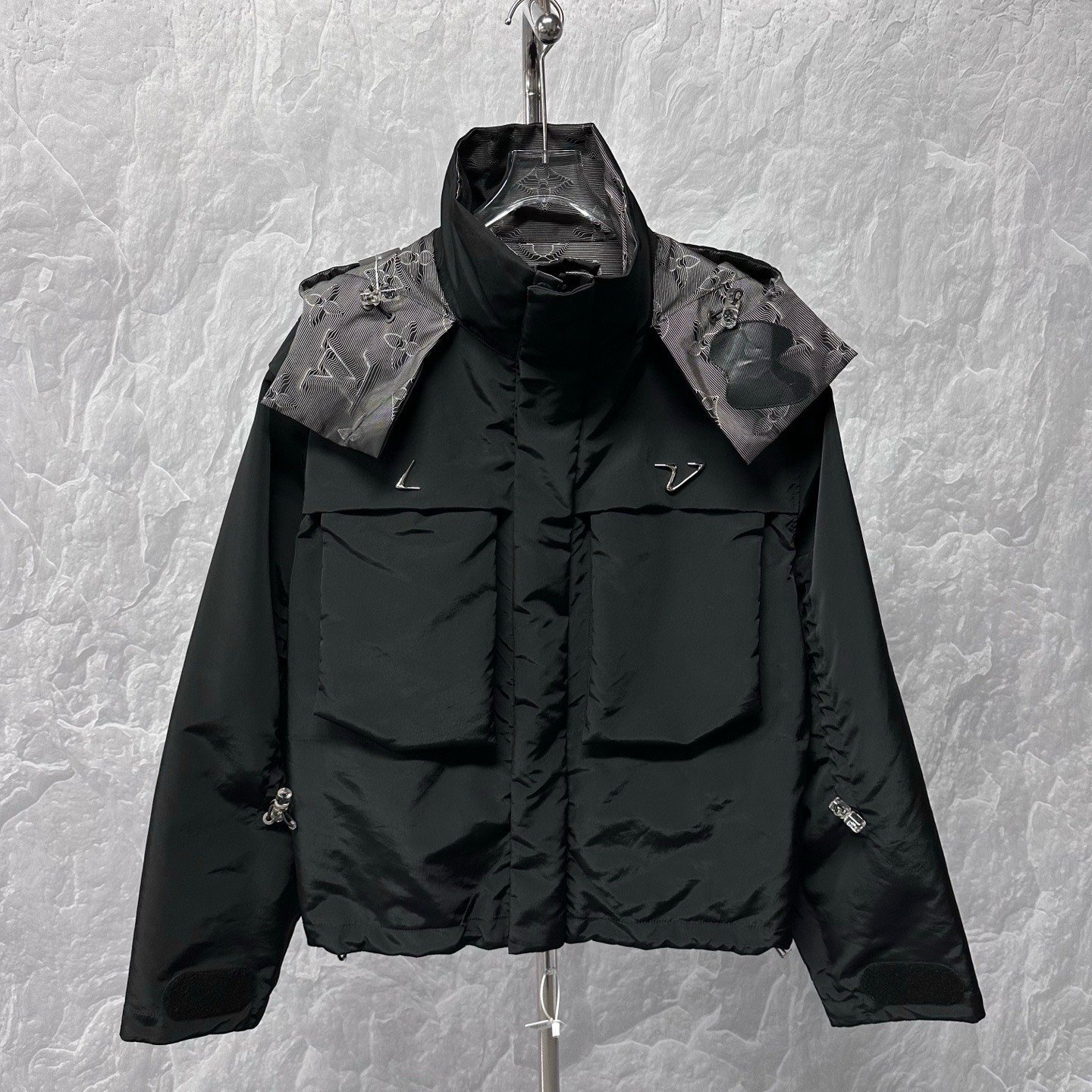 Louis Vuitton Thermo-Sensitive Logo Reversible Jacket — back