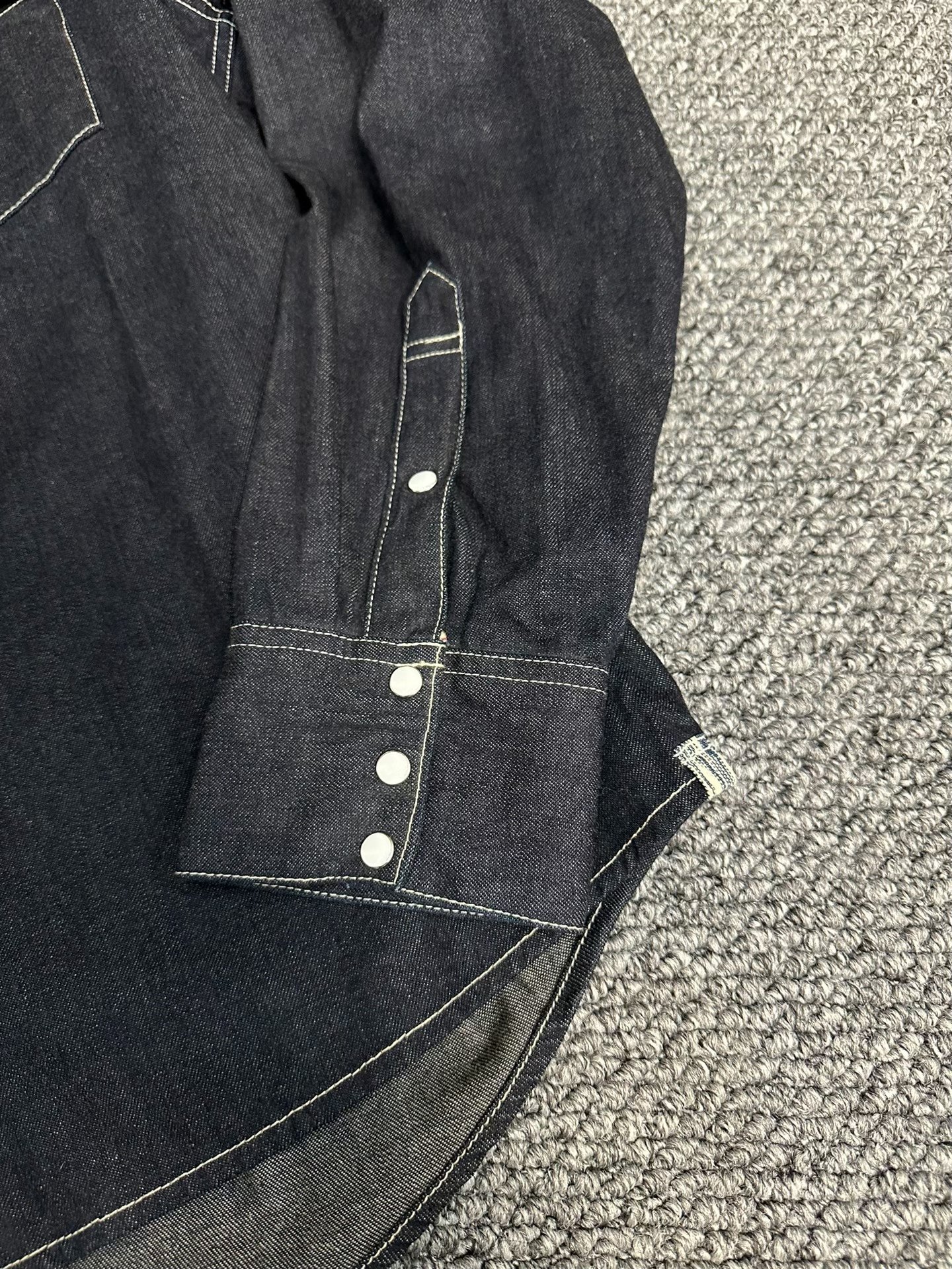 visvim 2023 Mud-Dyed Shirt — detail
