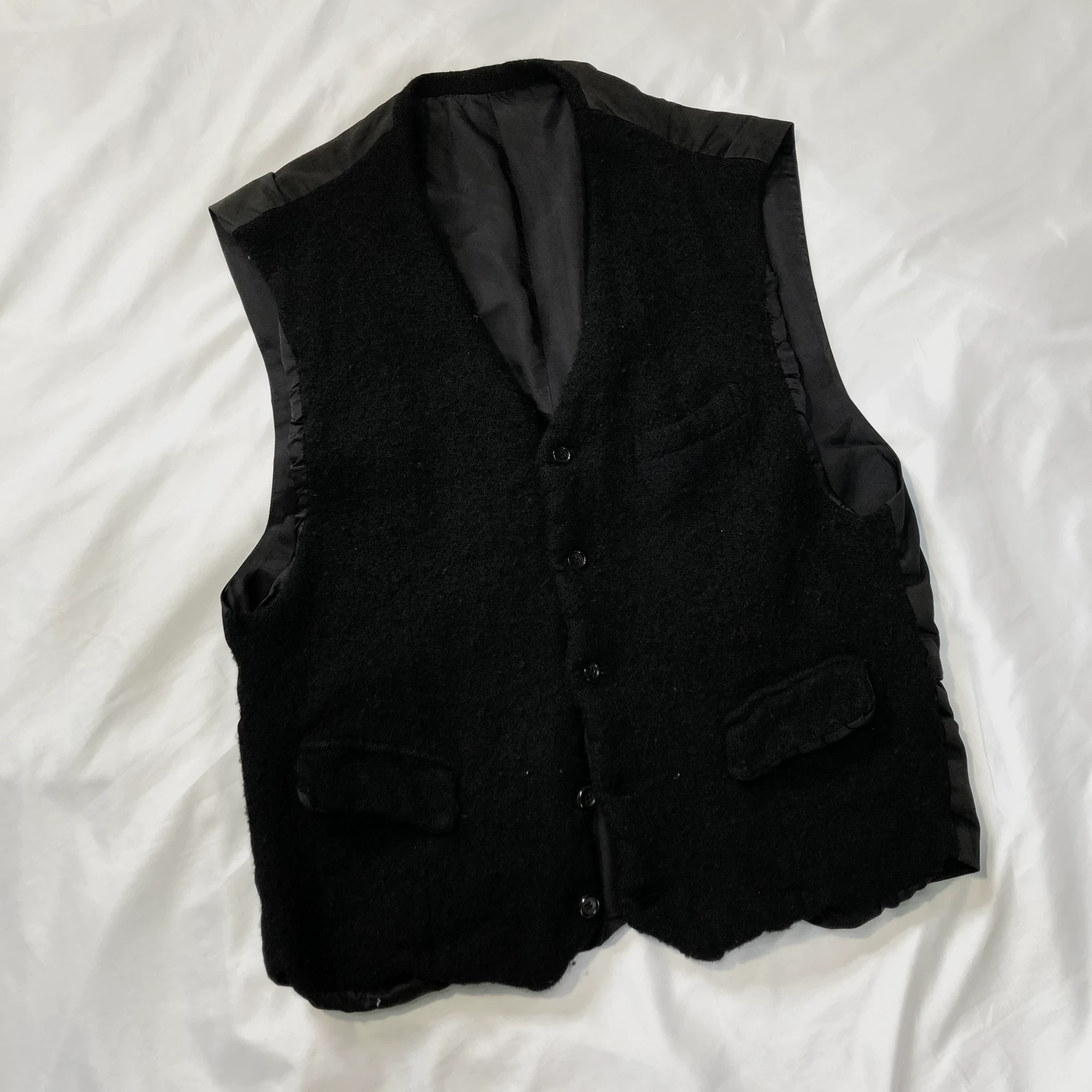 Comme des Garçons 94AW 'Shrinking Period' Vest — back