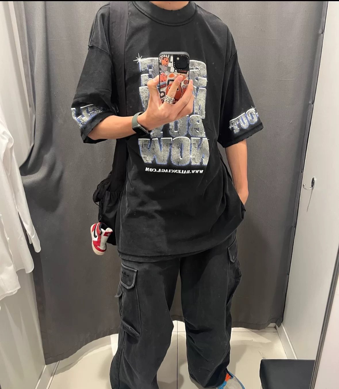 Balenciaga 24SS See Now Buy Now Tee — front