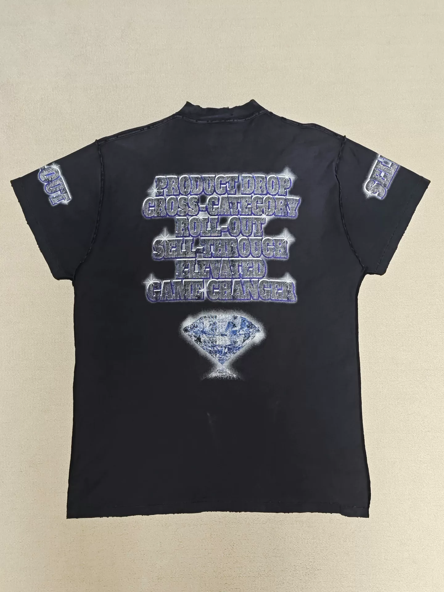 Balenciaga 24SS See Now Buy Now Tee — detail
