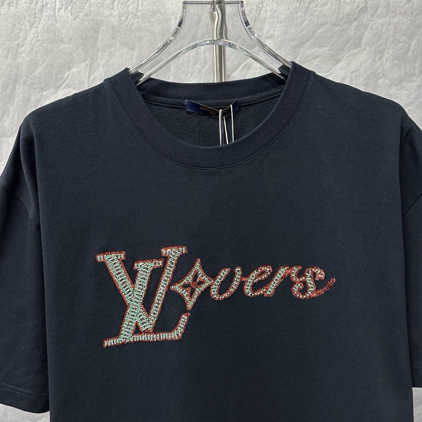 Louis Vuitton Pharrell Beaded Sequin Tee — front