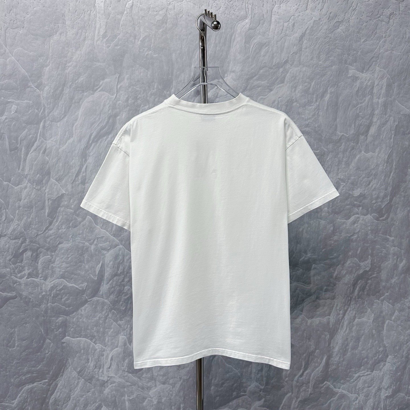 Balenciaga Scissors Letter Print T-Shirt — back