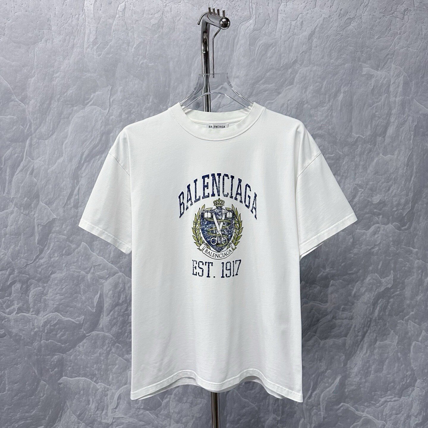 Balenciaga Scissors Letter Print T-Shirt