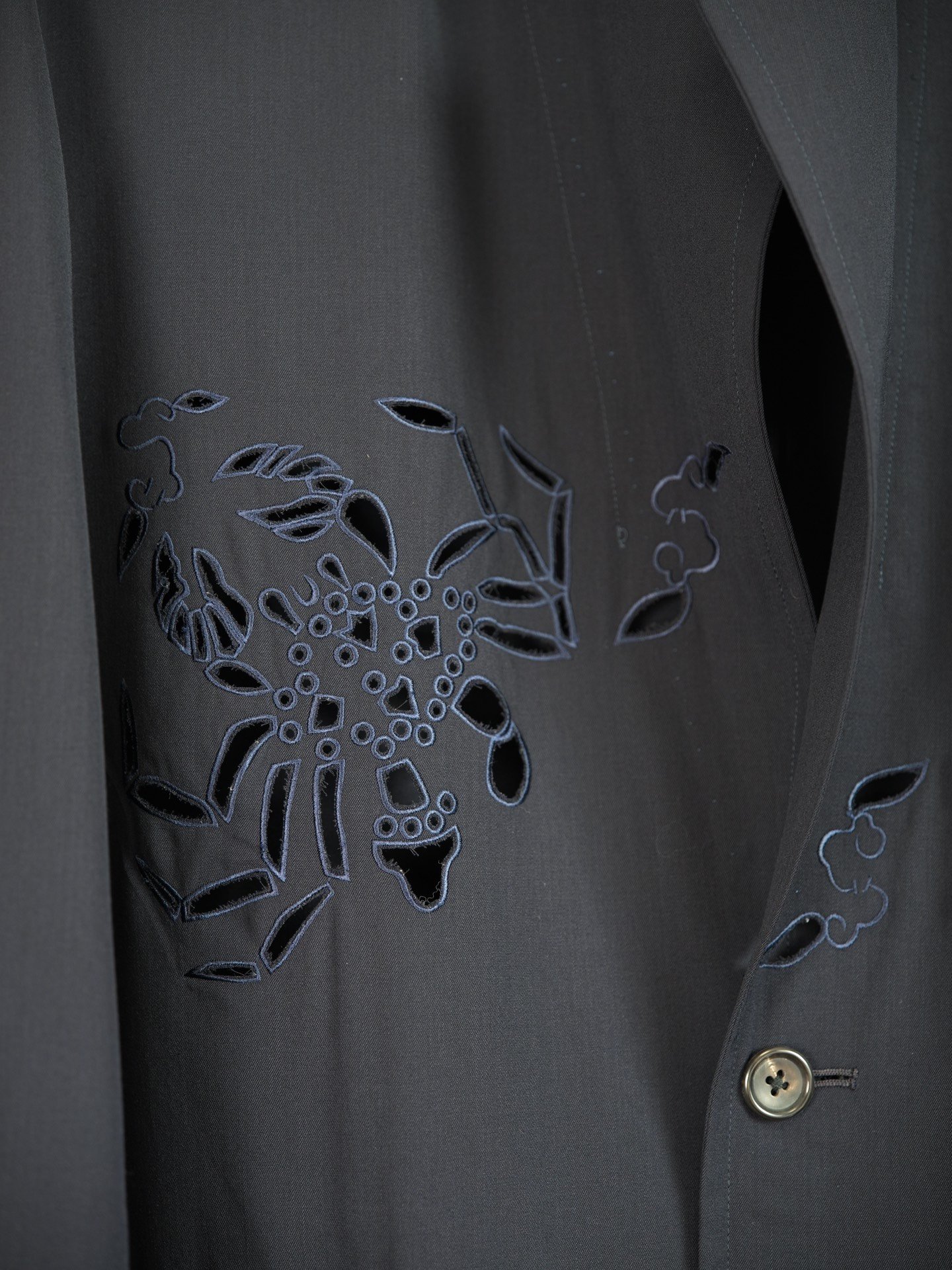 Yohji Yamamoto 96SS Crab Hollow Suit — back