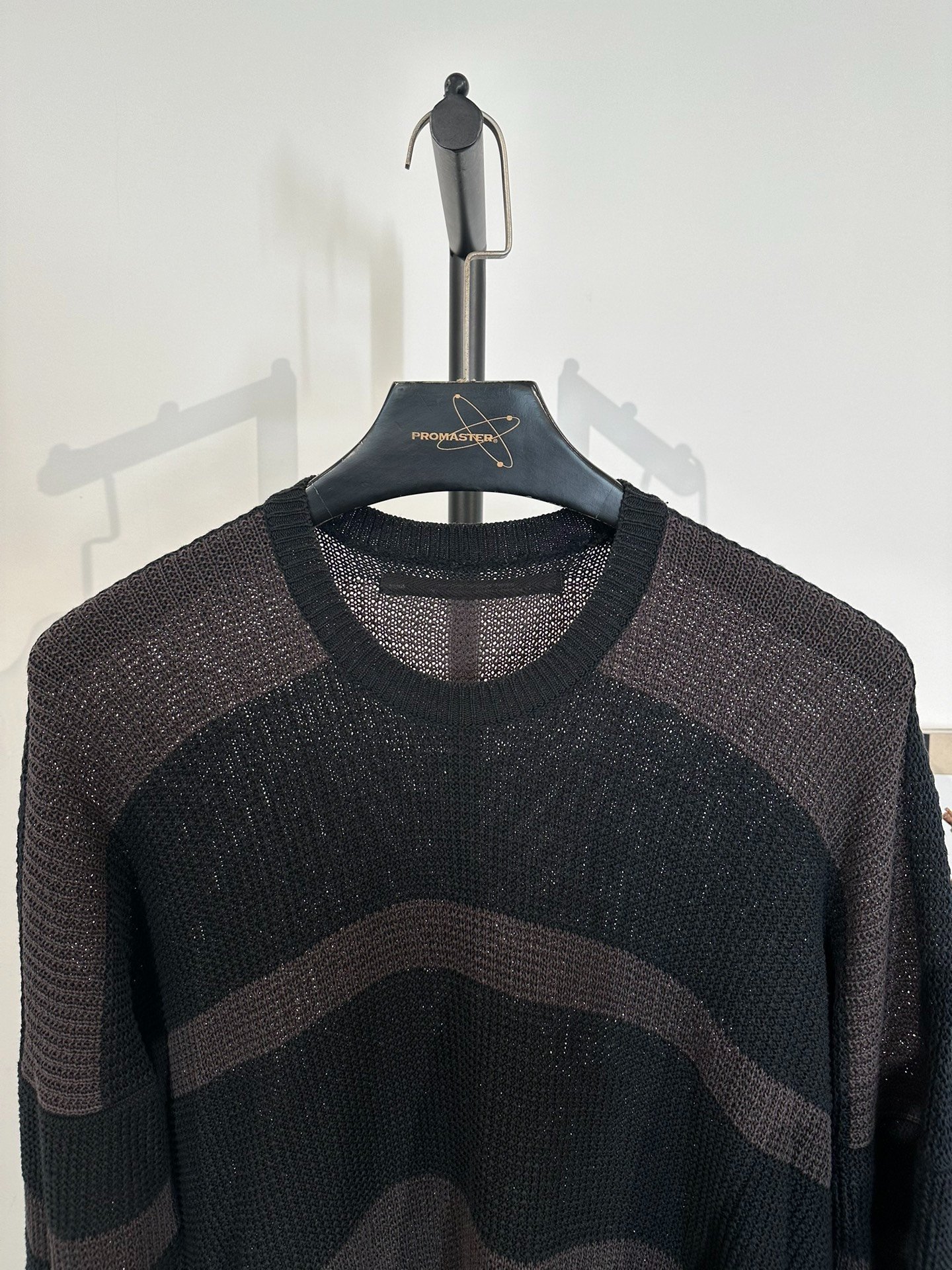 Uniqlo Striped Knit Pullover Sweater — detail