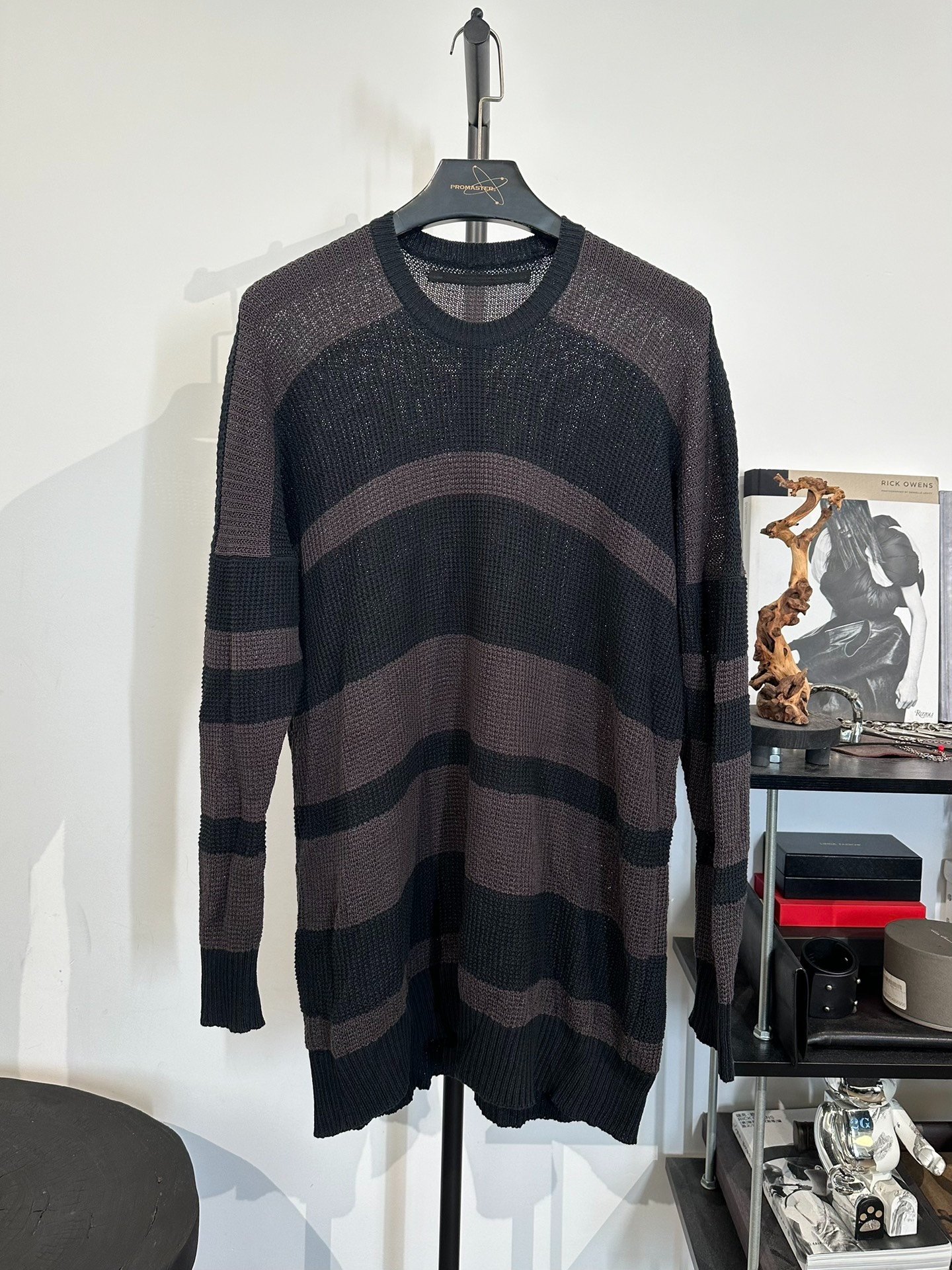 Uniqlo Striped Knit Pullover Sweater