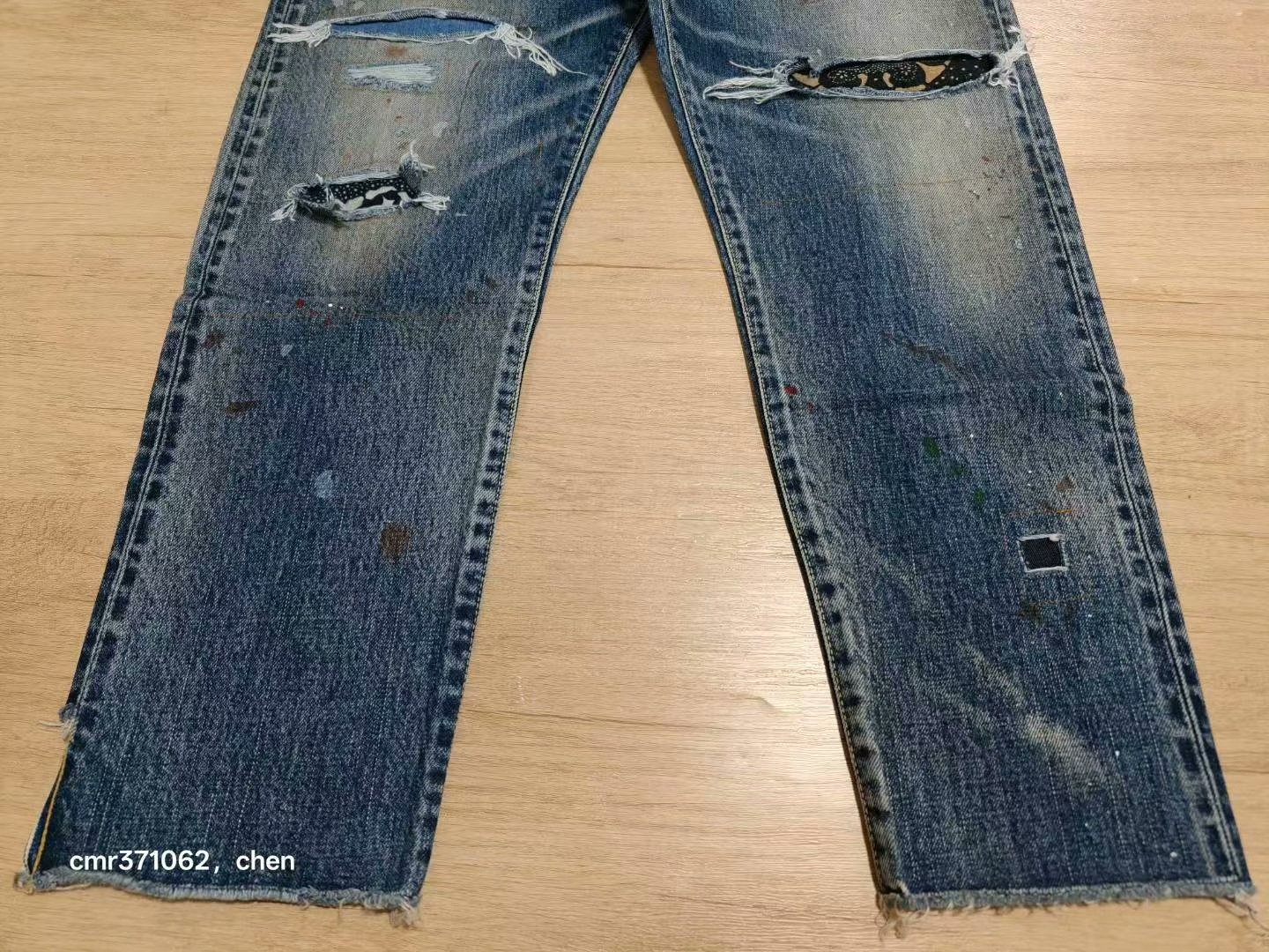 visvim 20 ICT Journeyman Pants — label