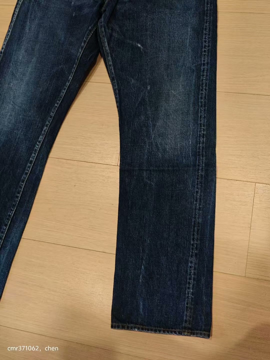 visvim 19AW Social Sculpture Dry Denim-3 — back